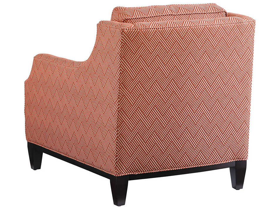 Lexington Tower Place Orange Fabric Accent Chair