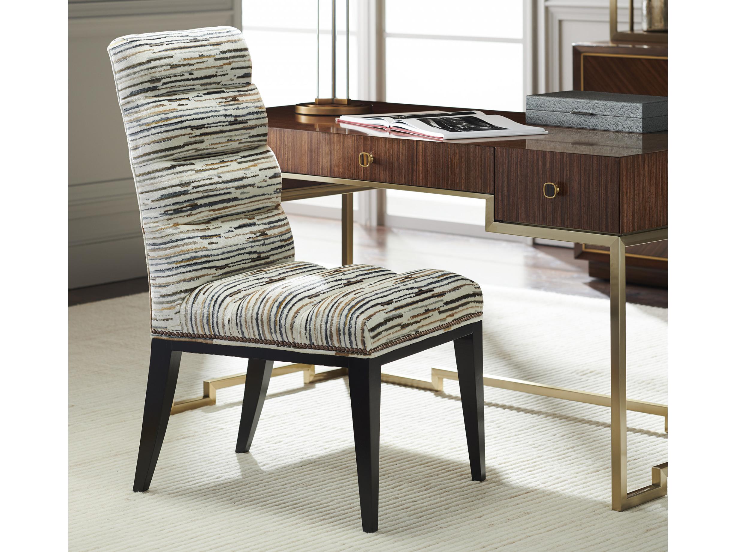 Lexington Upholstery Beige Upholstered Side Dining Chair