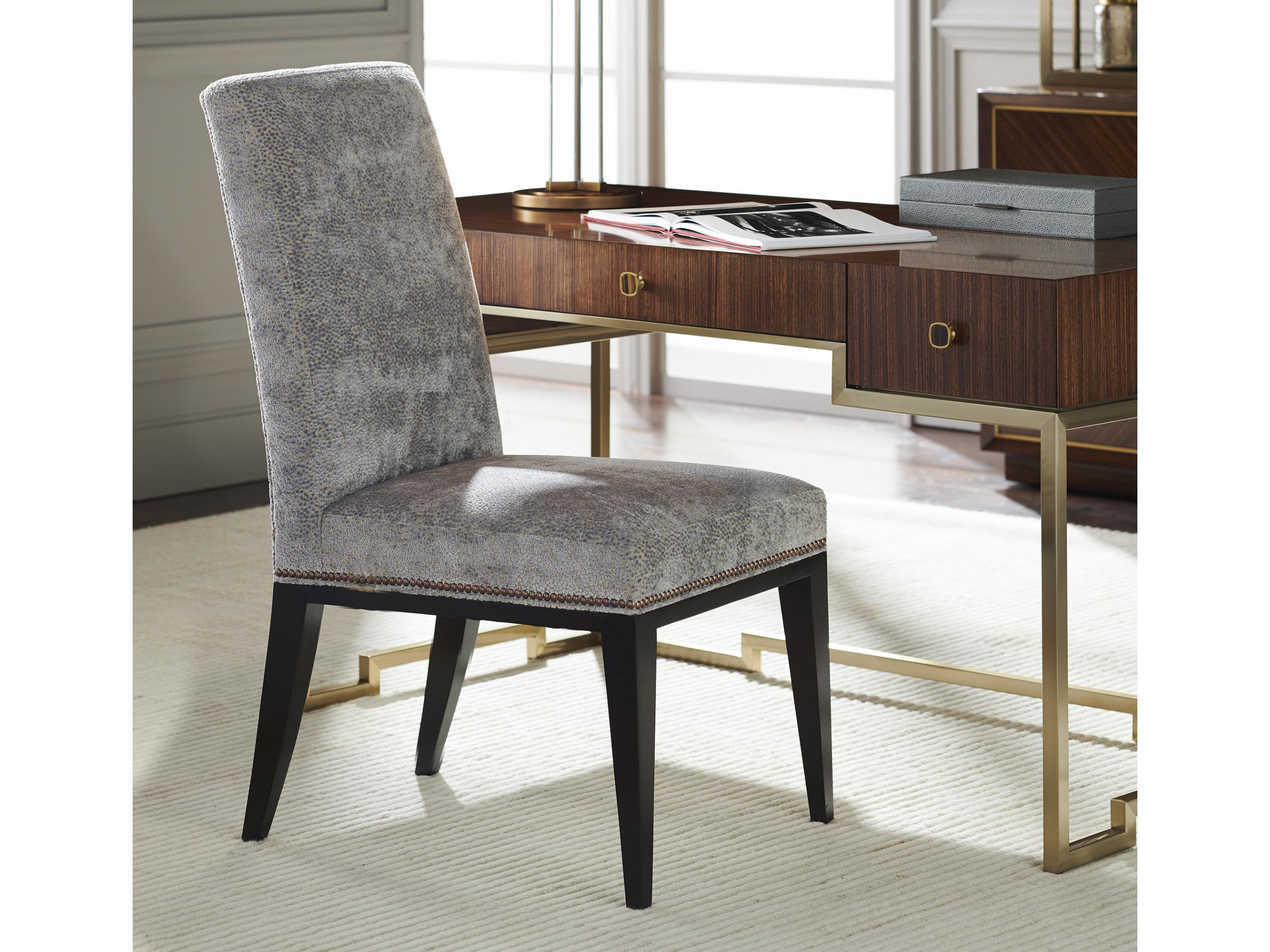 Lexington Upholstery Gray Upholstered Side Dining Chair