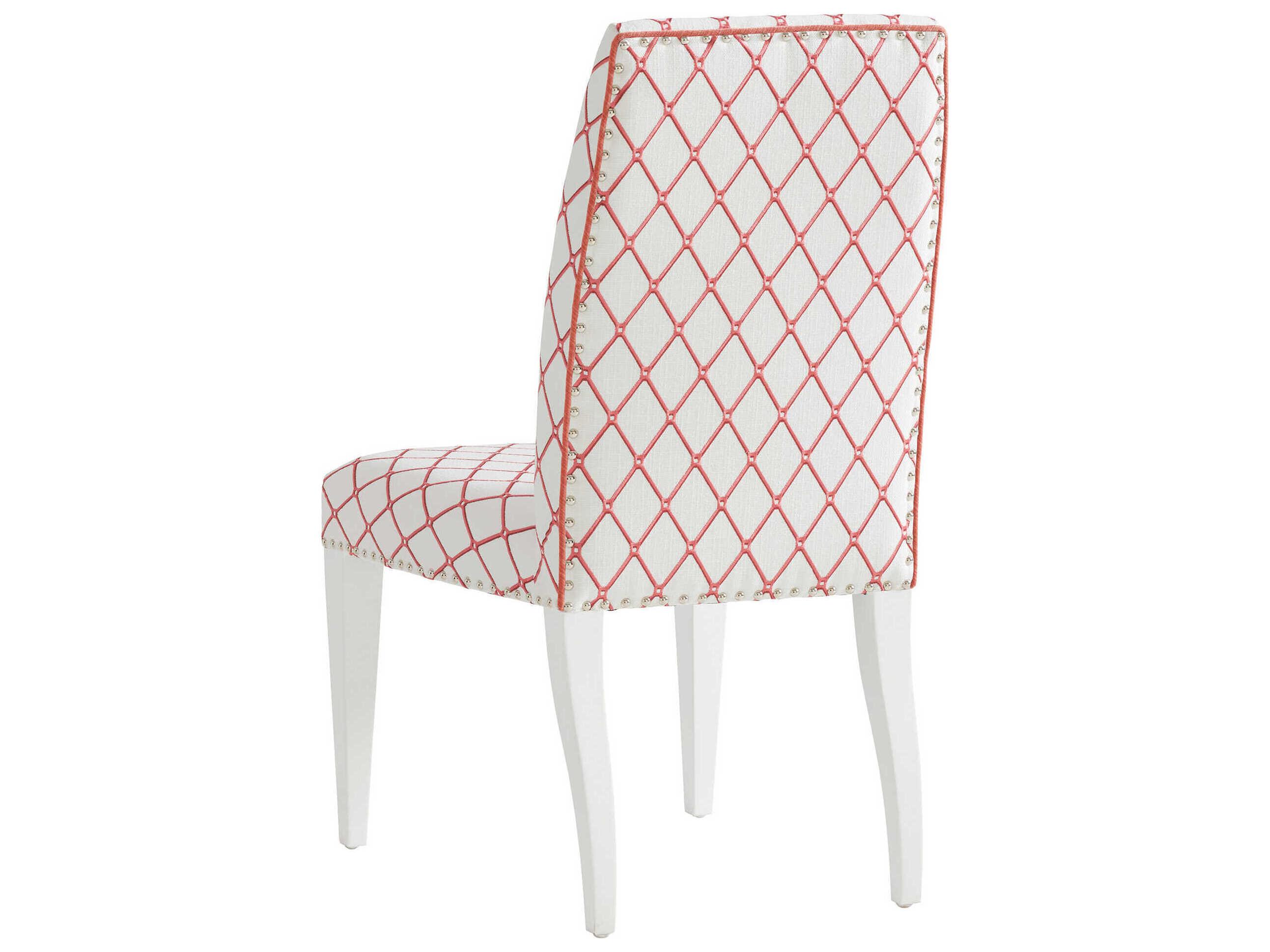 Lexington Avondale Darien White Upholstered Armless Dining Chair
