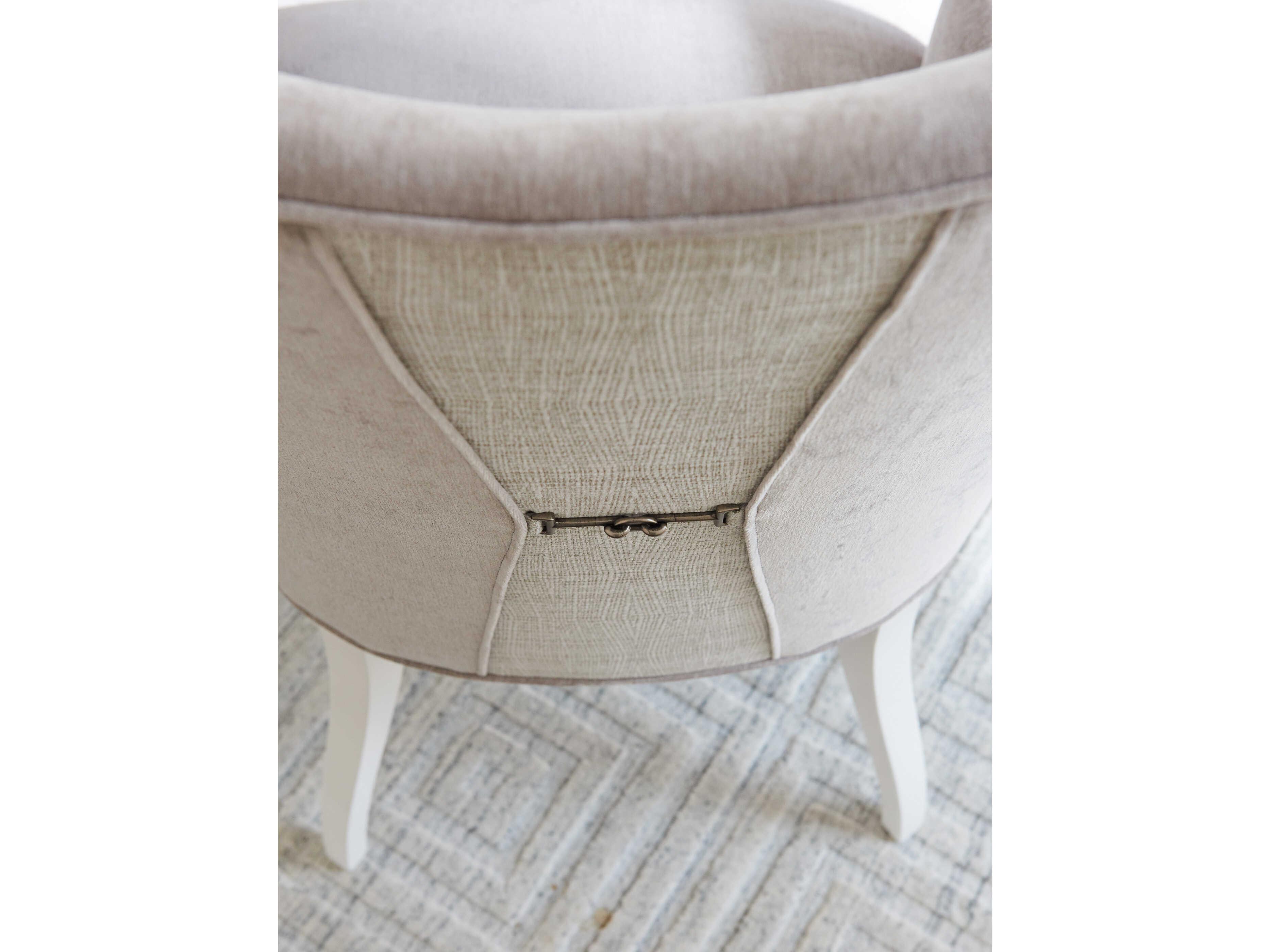 Lexington Avondale Geneva Beige Upholstered Arm Dining Chair