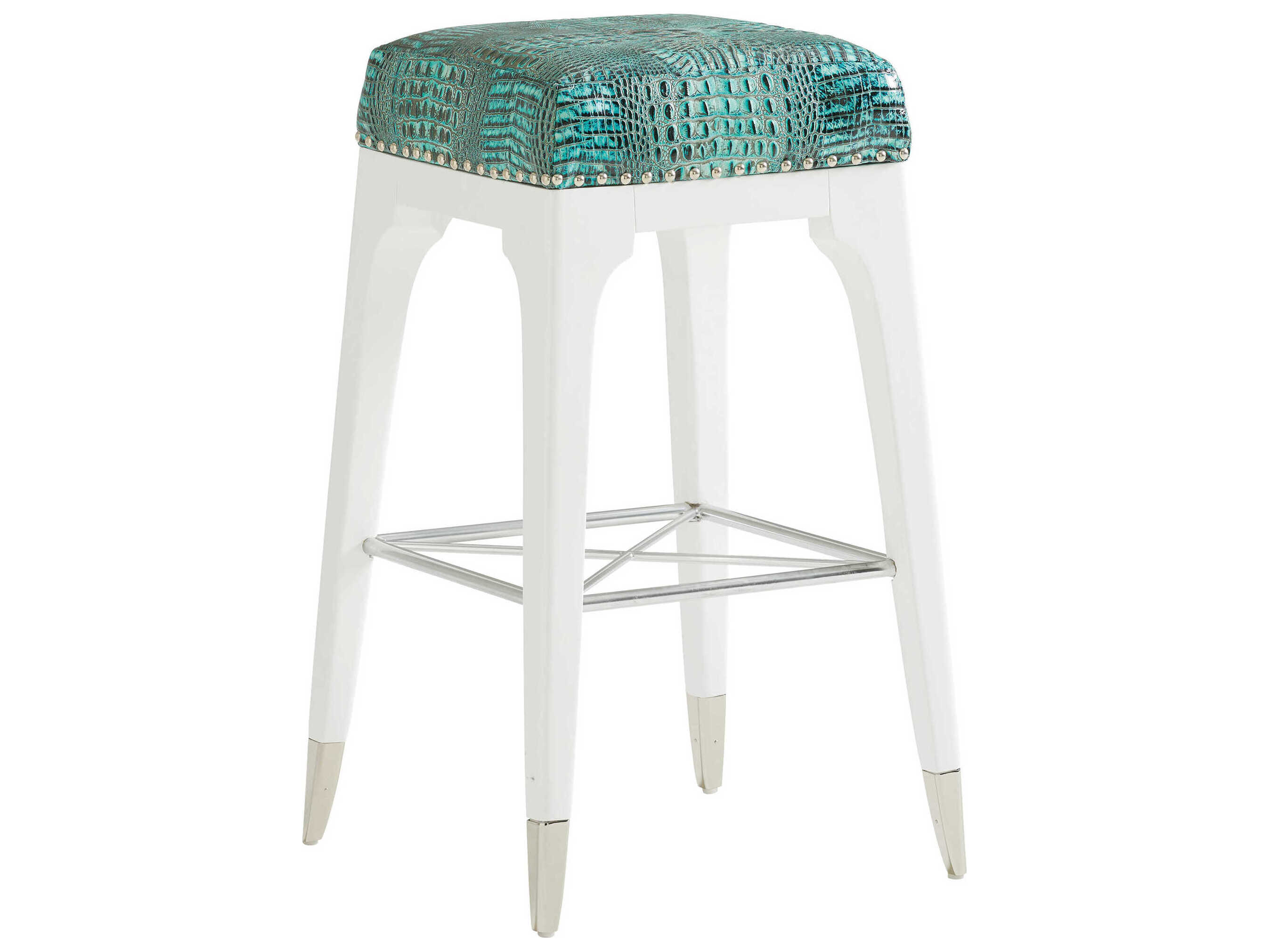 Lexington Avondale Northbrook Alabaster Upholstered Bar Stool
