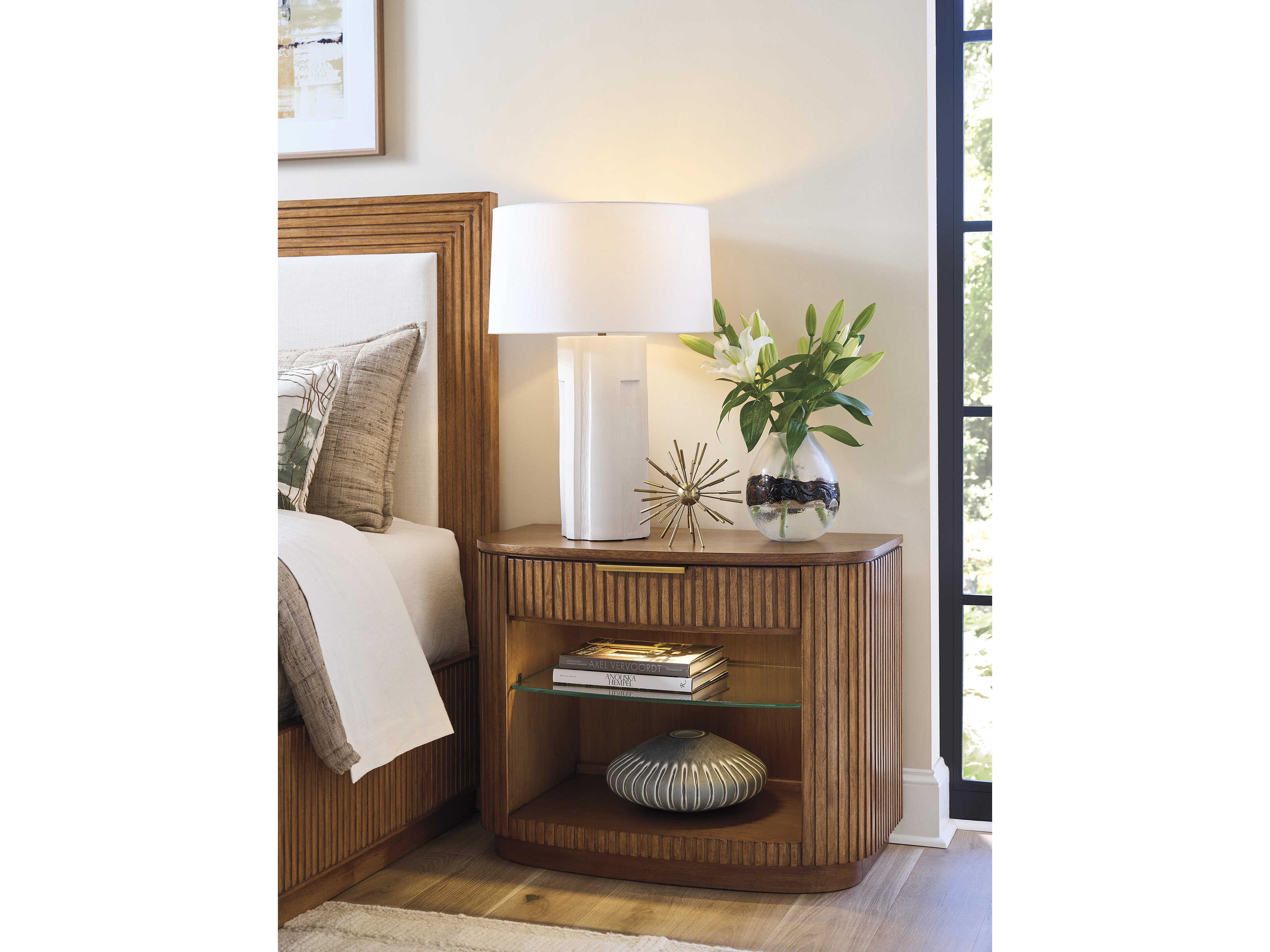 Lexington La Costa Tustin 1-Drawer Brown Nightstand