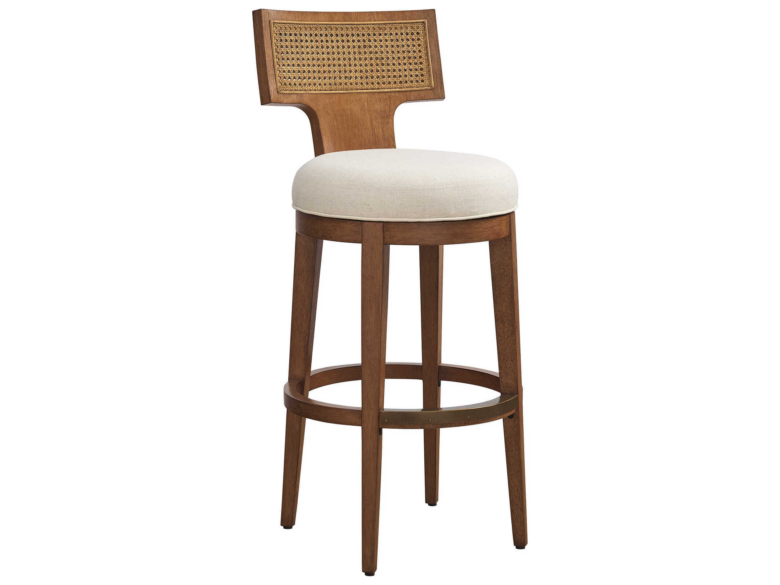 Lexington La Costa Calavera Upholstered Swivel Bar Stool