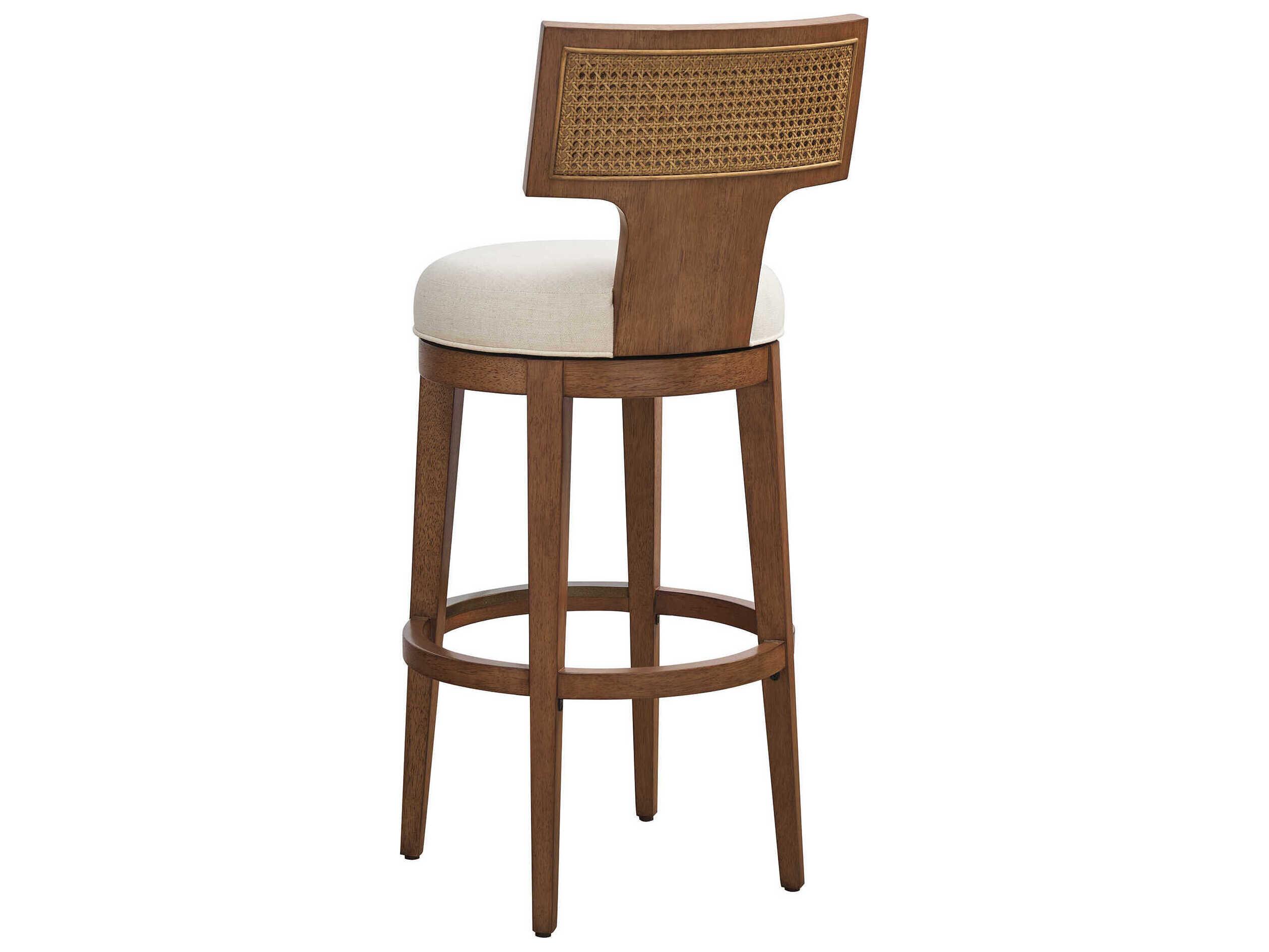 Lexington La Costa Calavera Upholstered Swivel Bar Stool