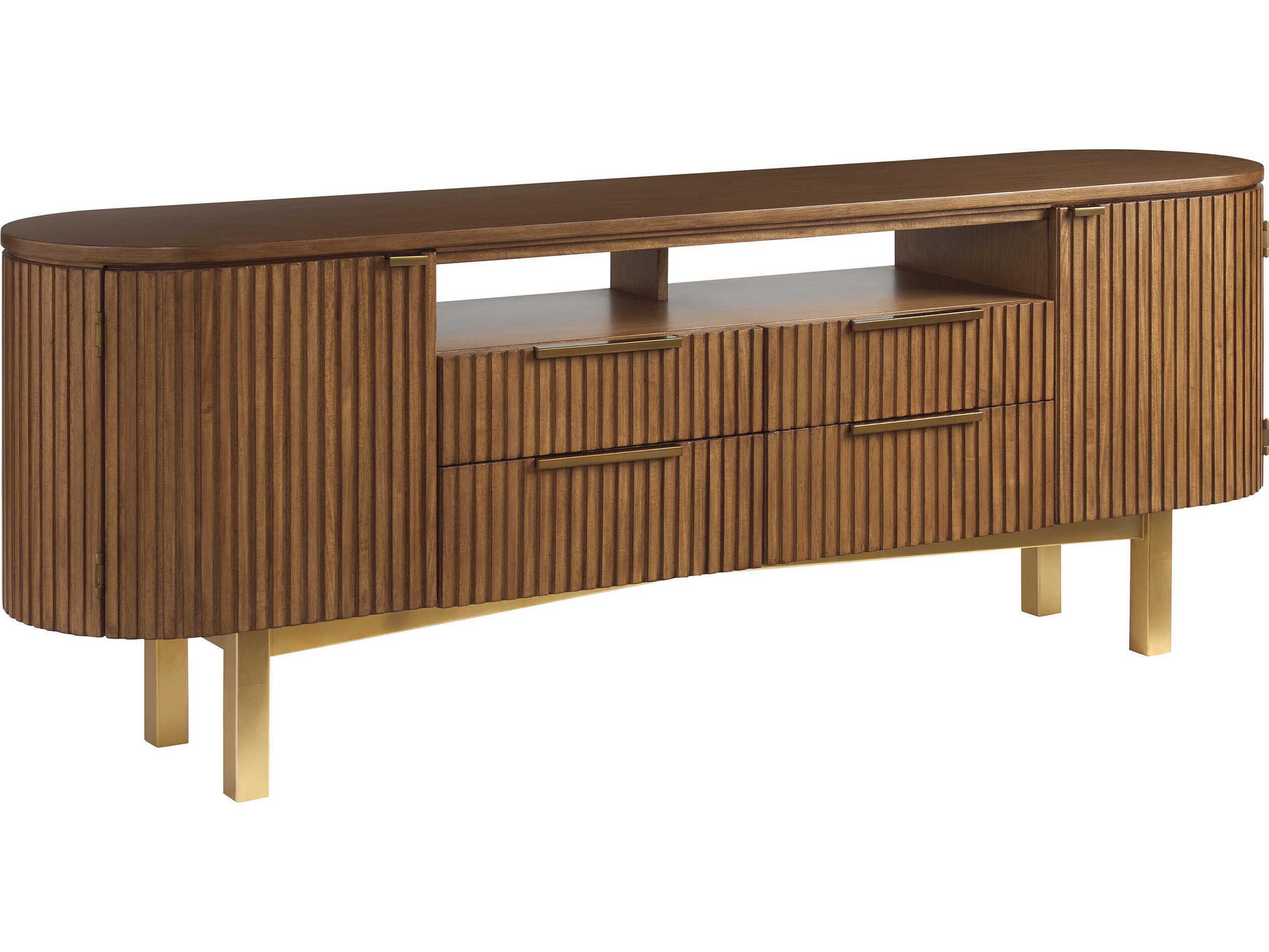 Lexington La Costa Crescent 84" Bay Media Console