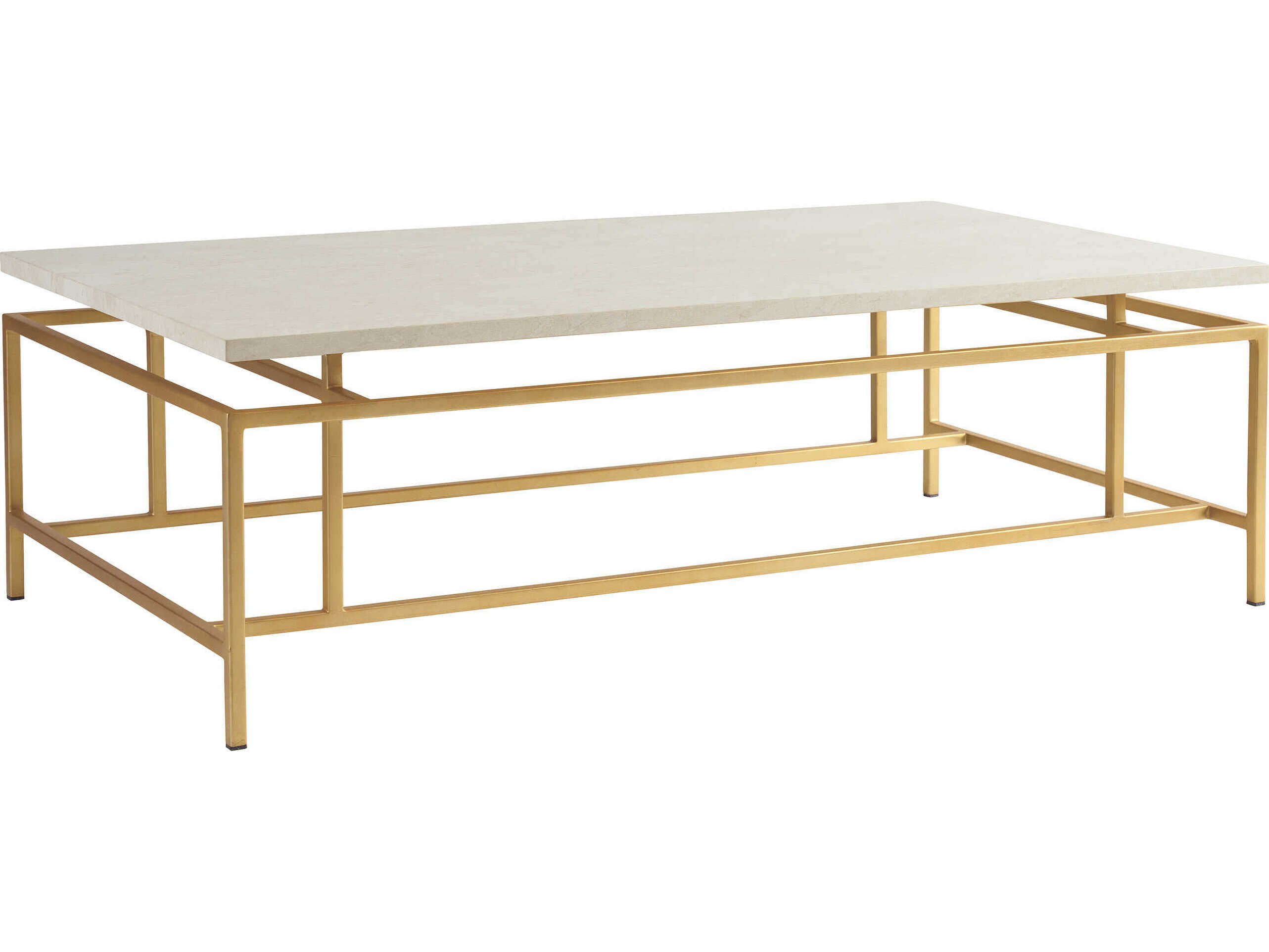 Lexington La Costa Pinnacle Rectangular Marble Coffee Table
