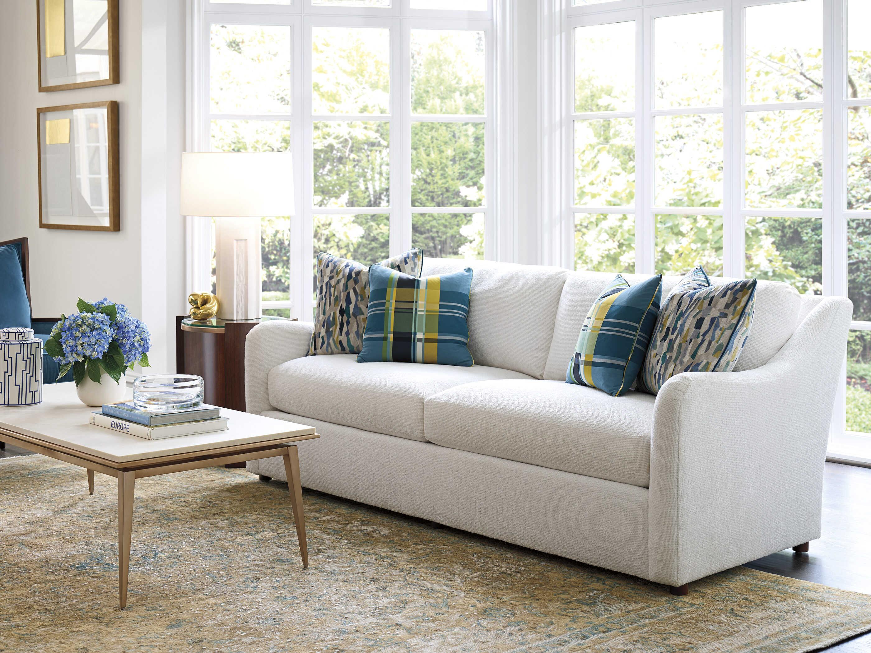 Lexington Rendezvous Windsurfer White Upholstered Sofa