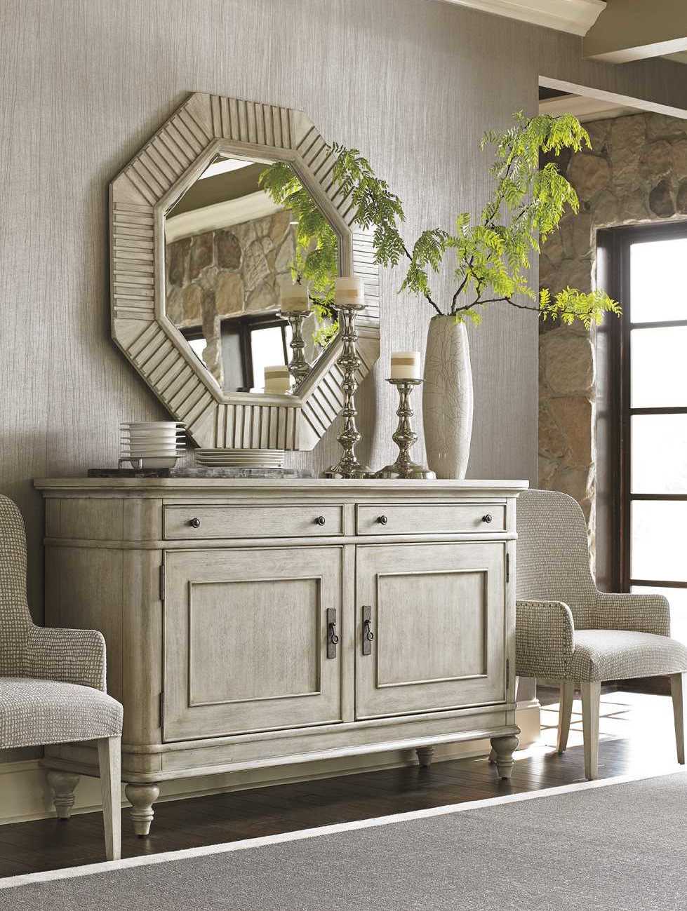 Lexington Oyster Bay 72" Solid Wood Sideboard