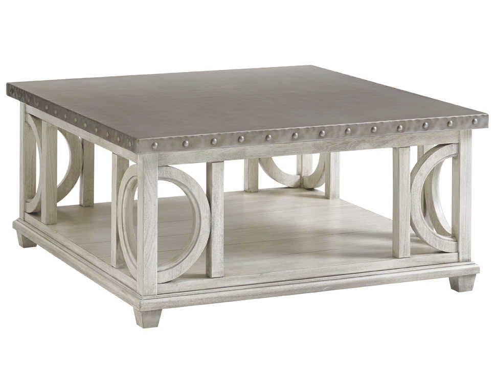 Lexington Oyster Bay Square Metal Coffee Table