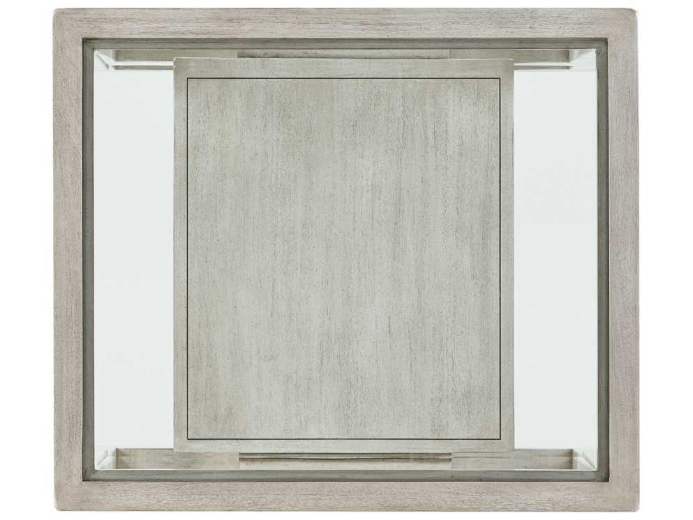 Lexington Oyster Bay Rectangular Glass End Table