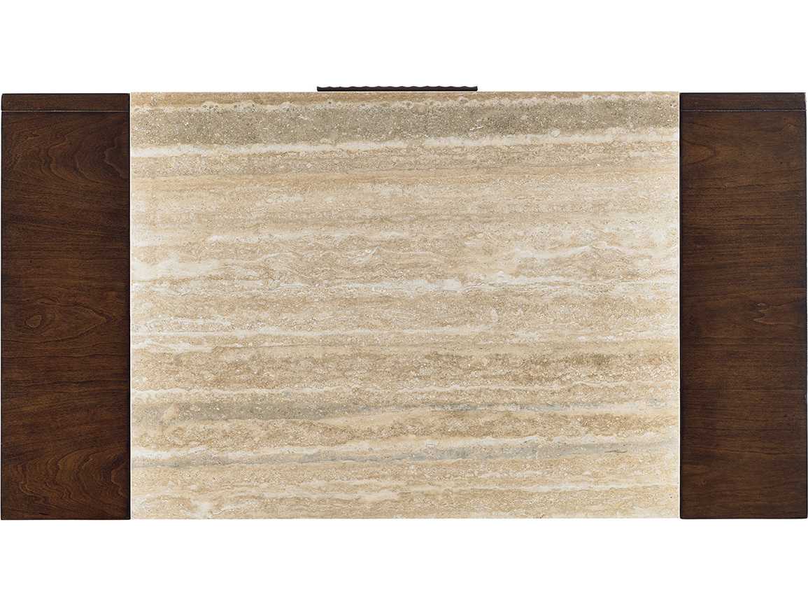 Lexington Laurel Canyon 1-Drawer Brown Solid Wood Nightstand