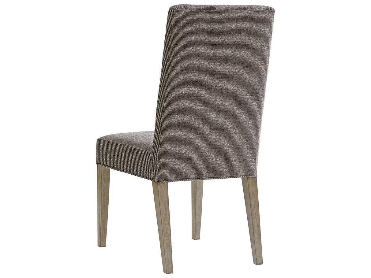 Lexington Shadow Play Solid Wood Gray Upholstered Side Dining Chair