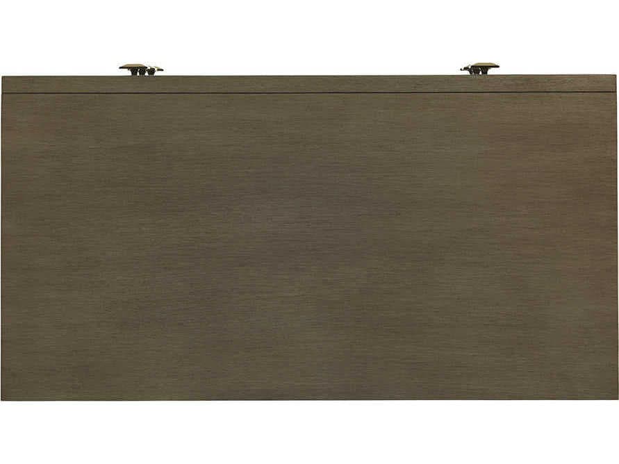 Lexington Ariana 3-Drawers Brown Solid Wood Nightstand