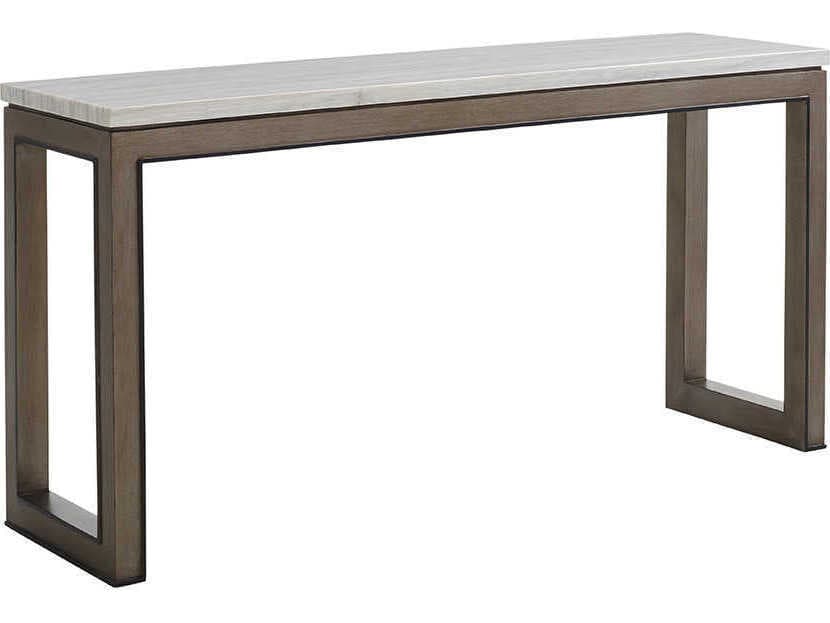 Lexington Rectangular Marble Console Table