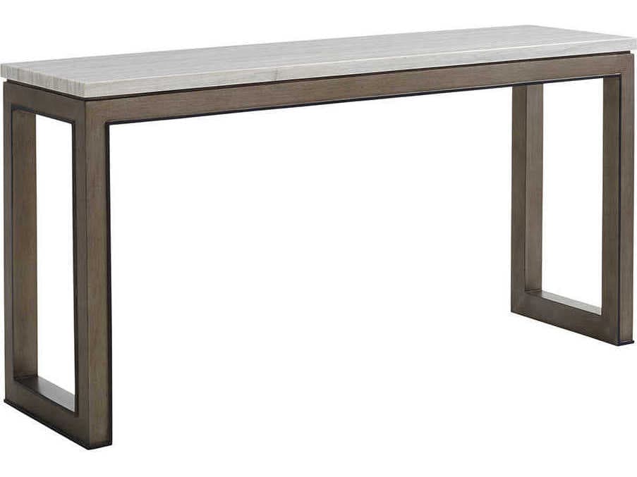 Lexington Rectangular Marble Console Table