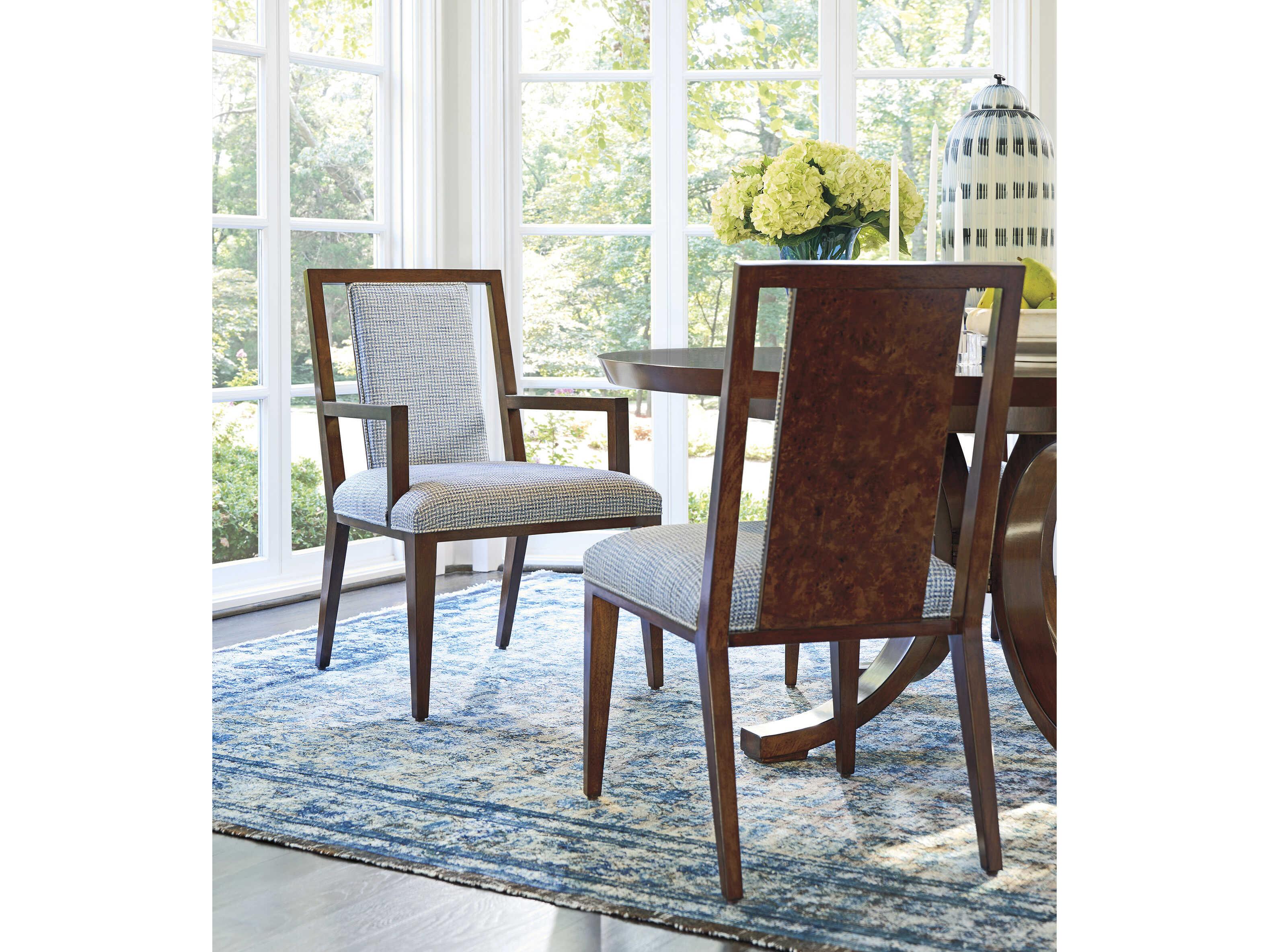 Lexington Rendezvous Boswell Gray Upholstered Armless Dining Chair