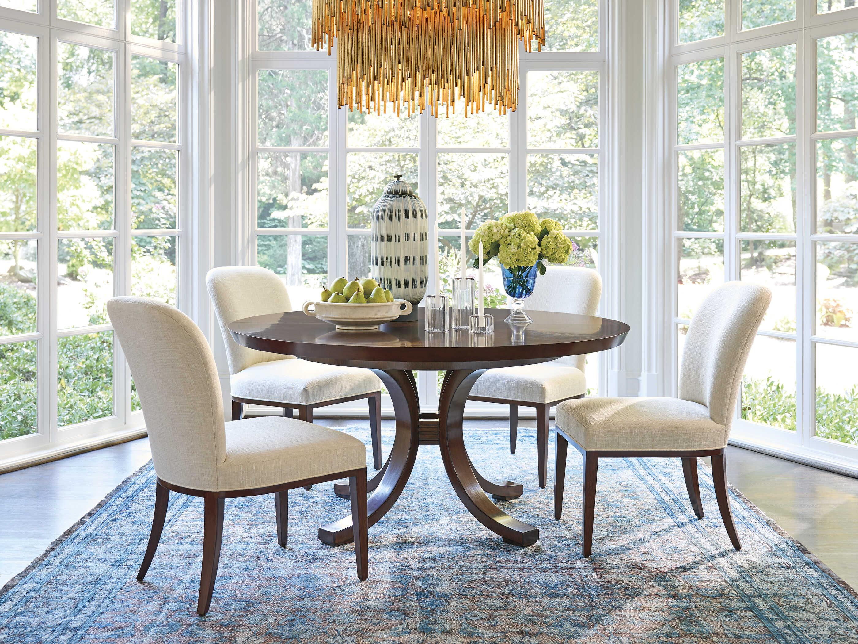 Lexington Rendezvous Lambeth White Upholstered Armless Dining Chair