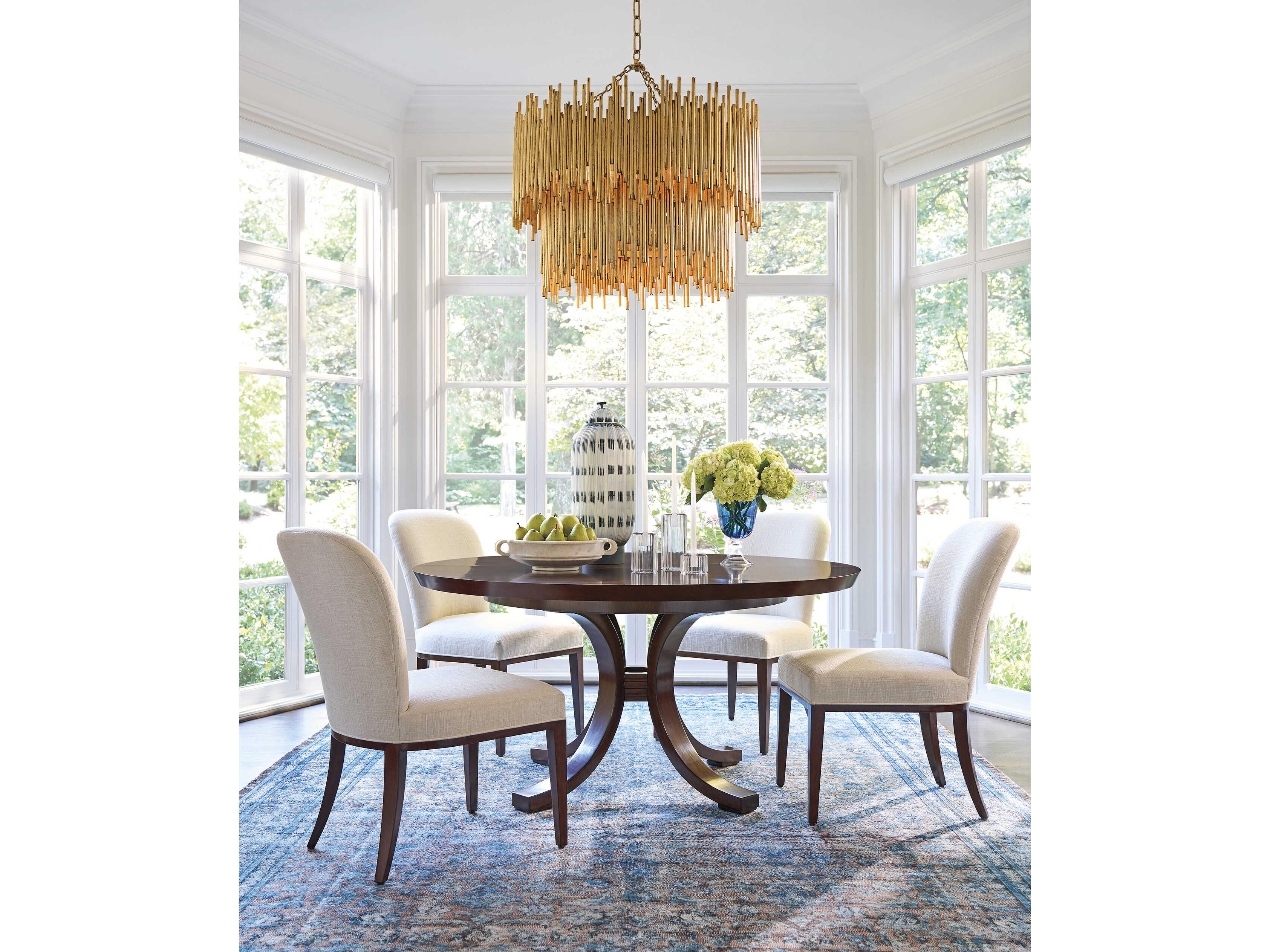 Lexington Rendezvous Lambeth White Upholstered Armless Dining Chair