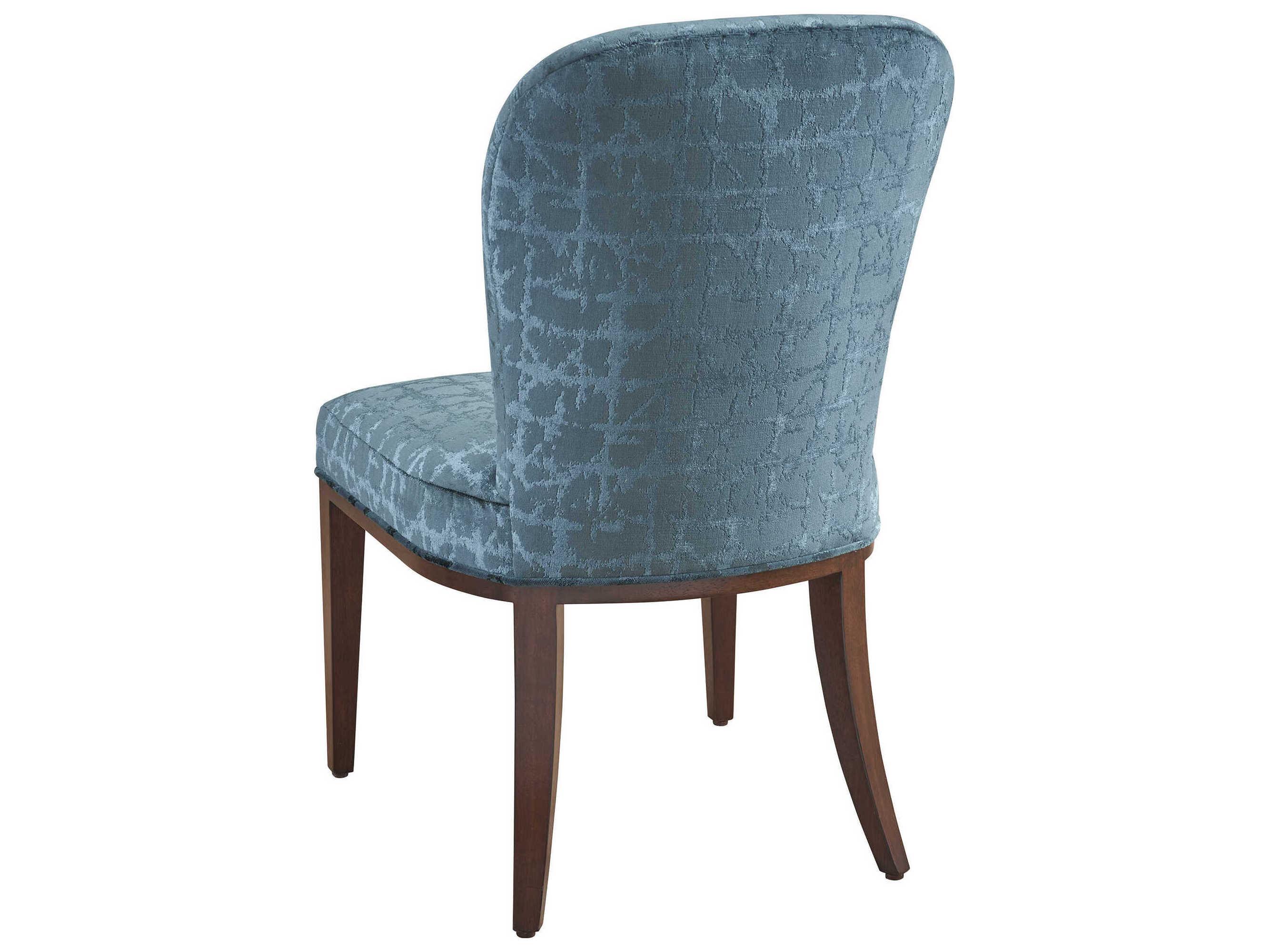Lexington Rendezvous Lambeth Blue Upholstered Armless Dining Chair