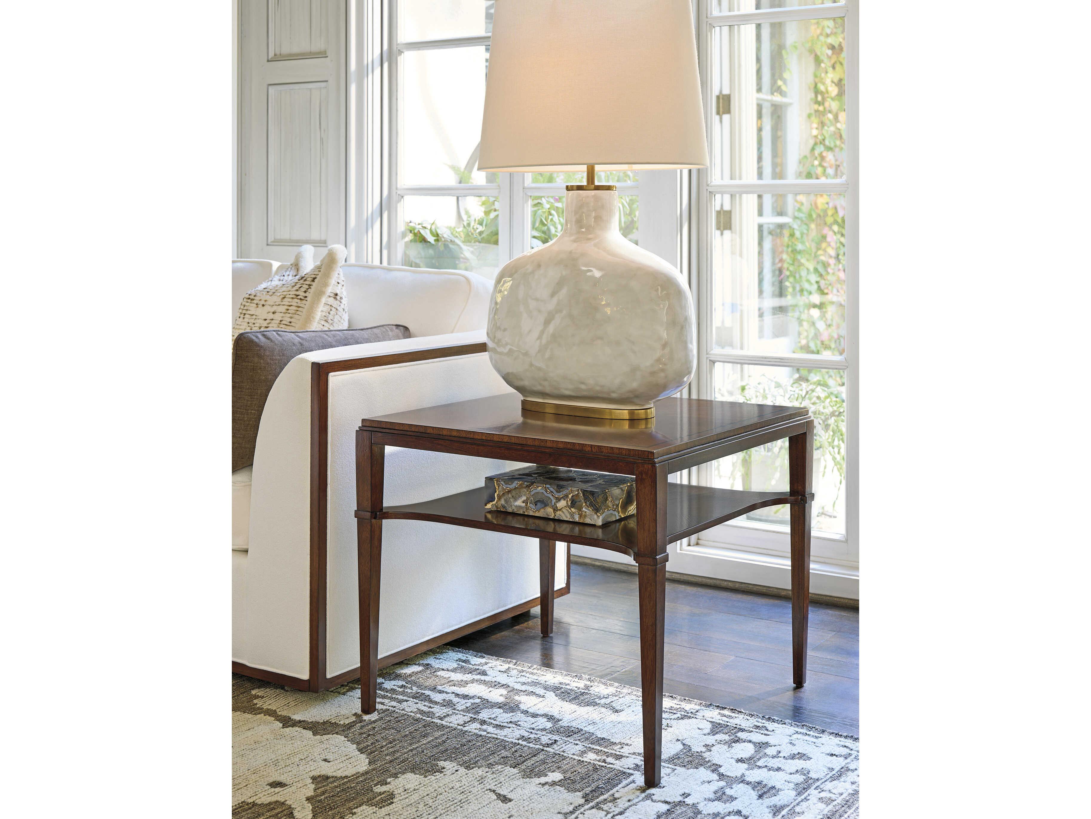 Lexington Rendezvous Andora Square Wood End Table