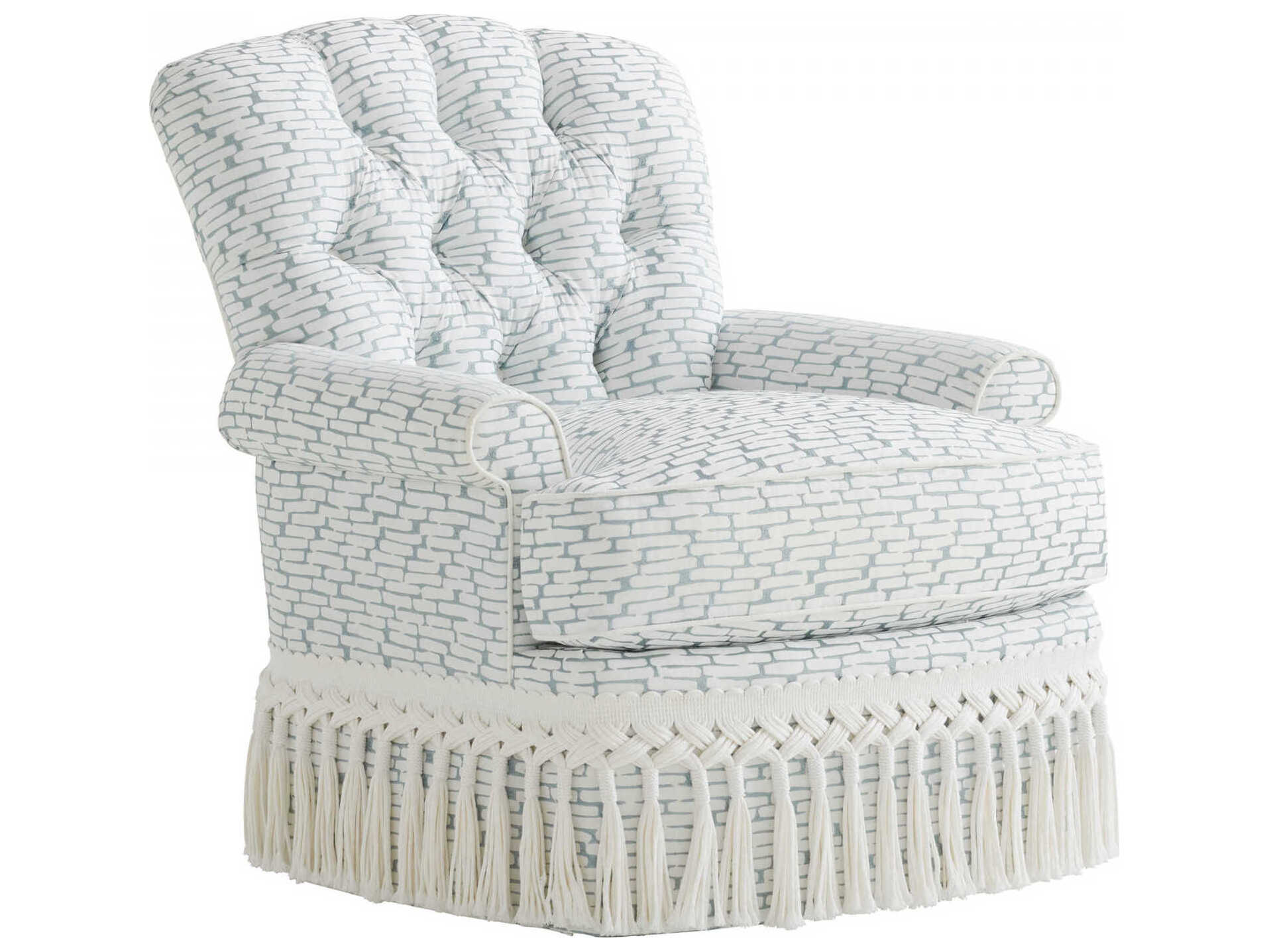 Lexington Avondale Swivel Fabric Accent Chair