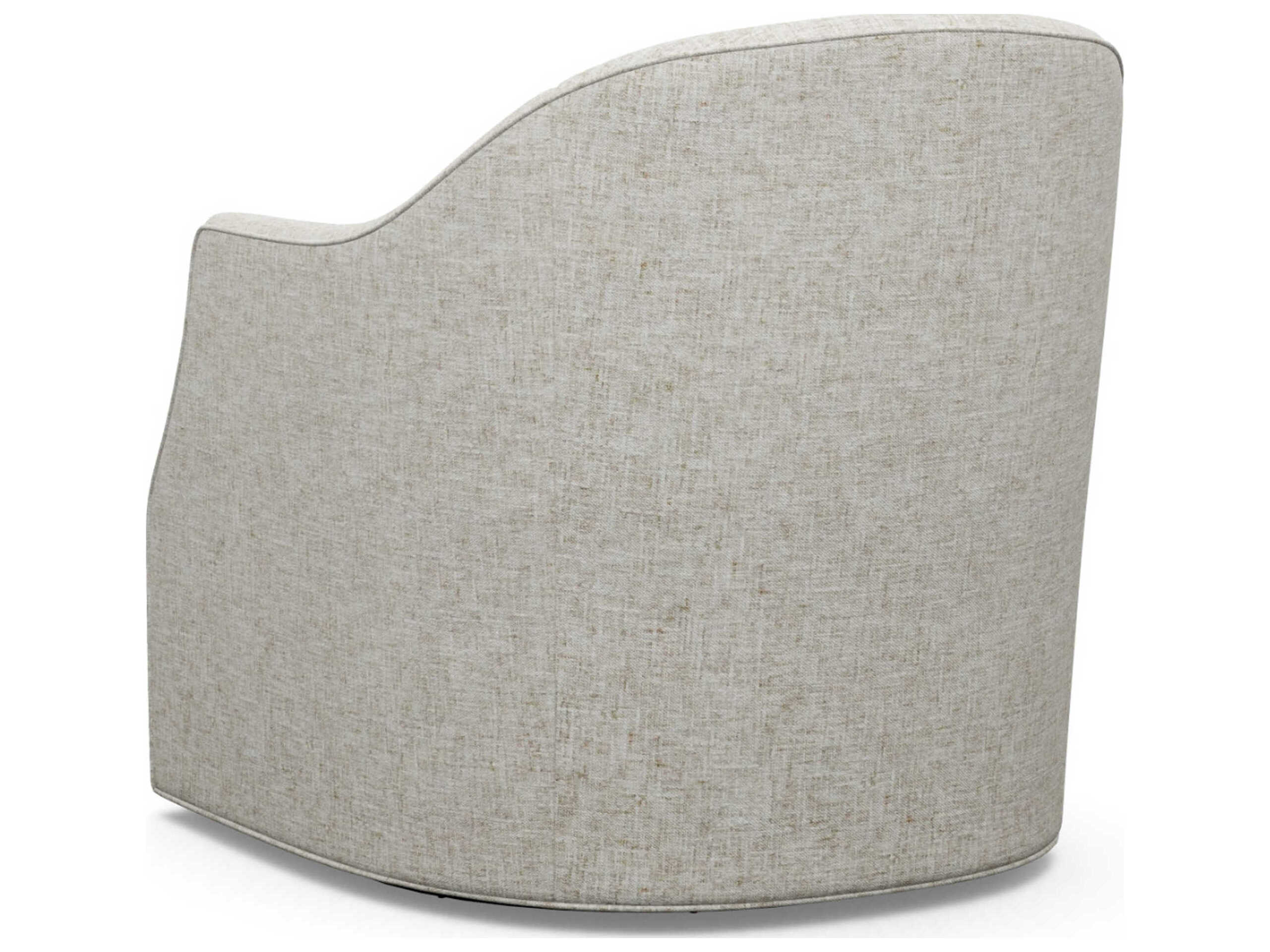 Lexington Ariana Escala Swivel Gray Accent Chair 