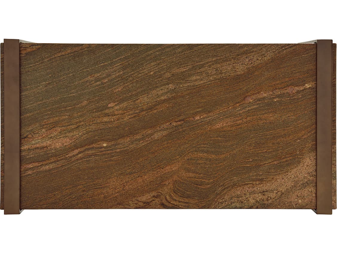 Lexington Zavala Rectangular Granite Umbria Coffee Table