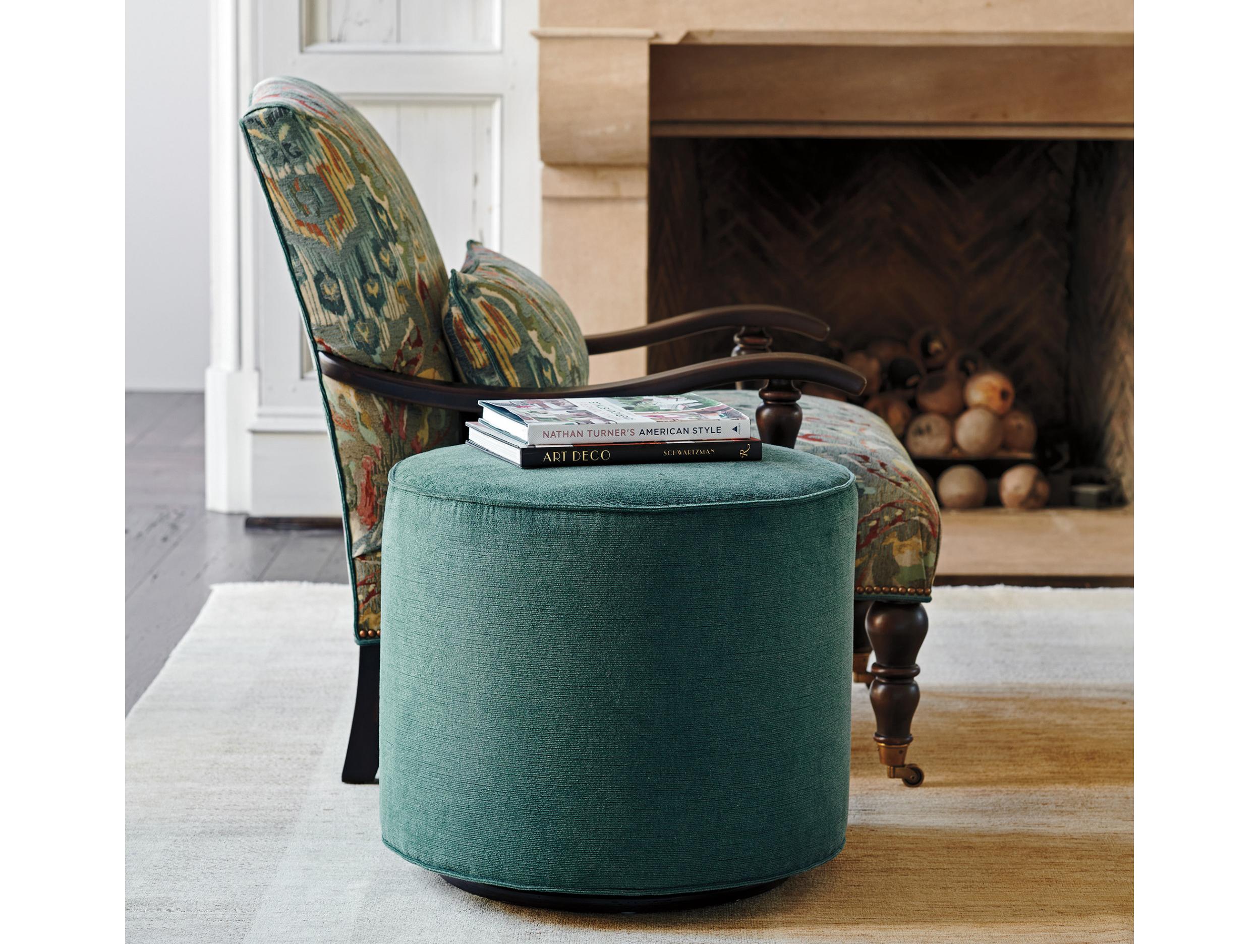 Lexington Silverado Upholstered Ottoman