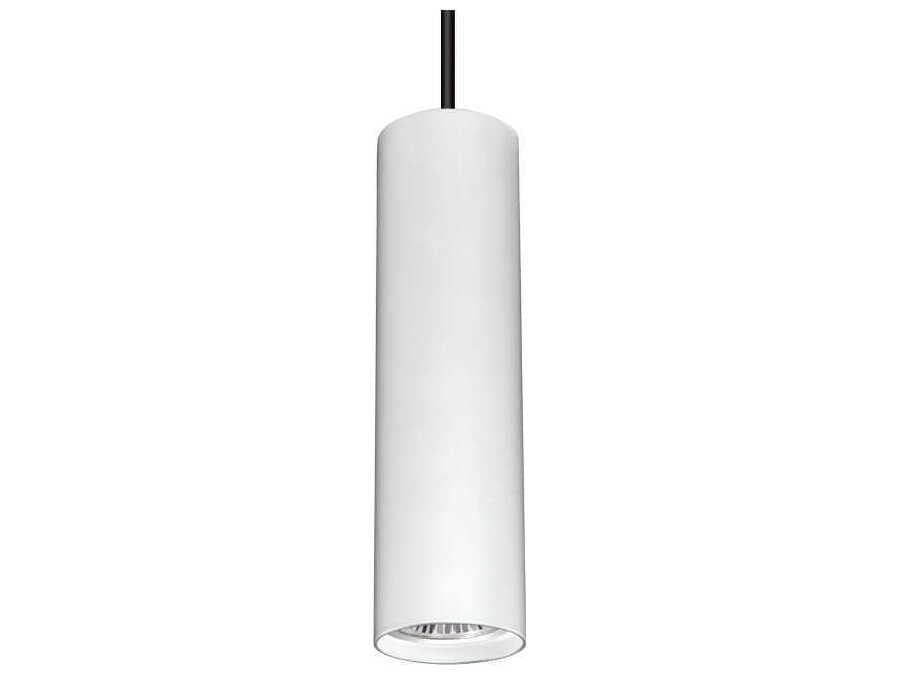 Luxcambra Kea 1-Light White Cylinder Mini Pendant
