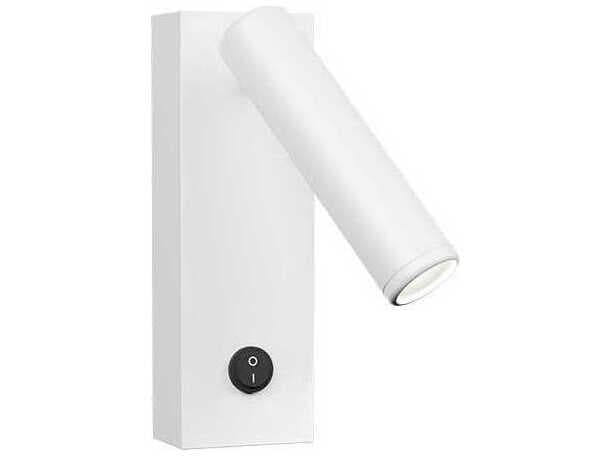 Luxcambra Manhattan 1-Light White Wall Sconce