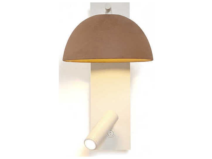 Luxcambra Absis 2-Light White Wall Sconce
