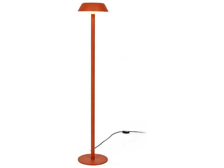 Luxcambra Sarria Terracotta Red Floor Lamp