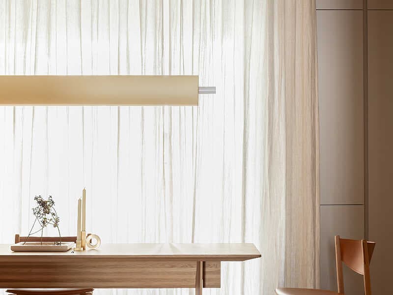 Luxcambra Barceloneta Off White Cylinder Island Pendant