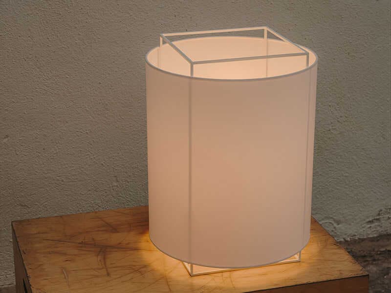 Luxcambra Lewit White Table Lamp