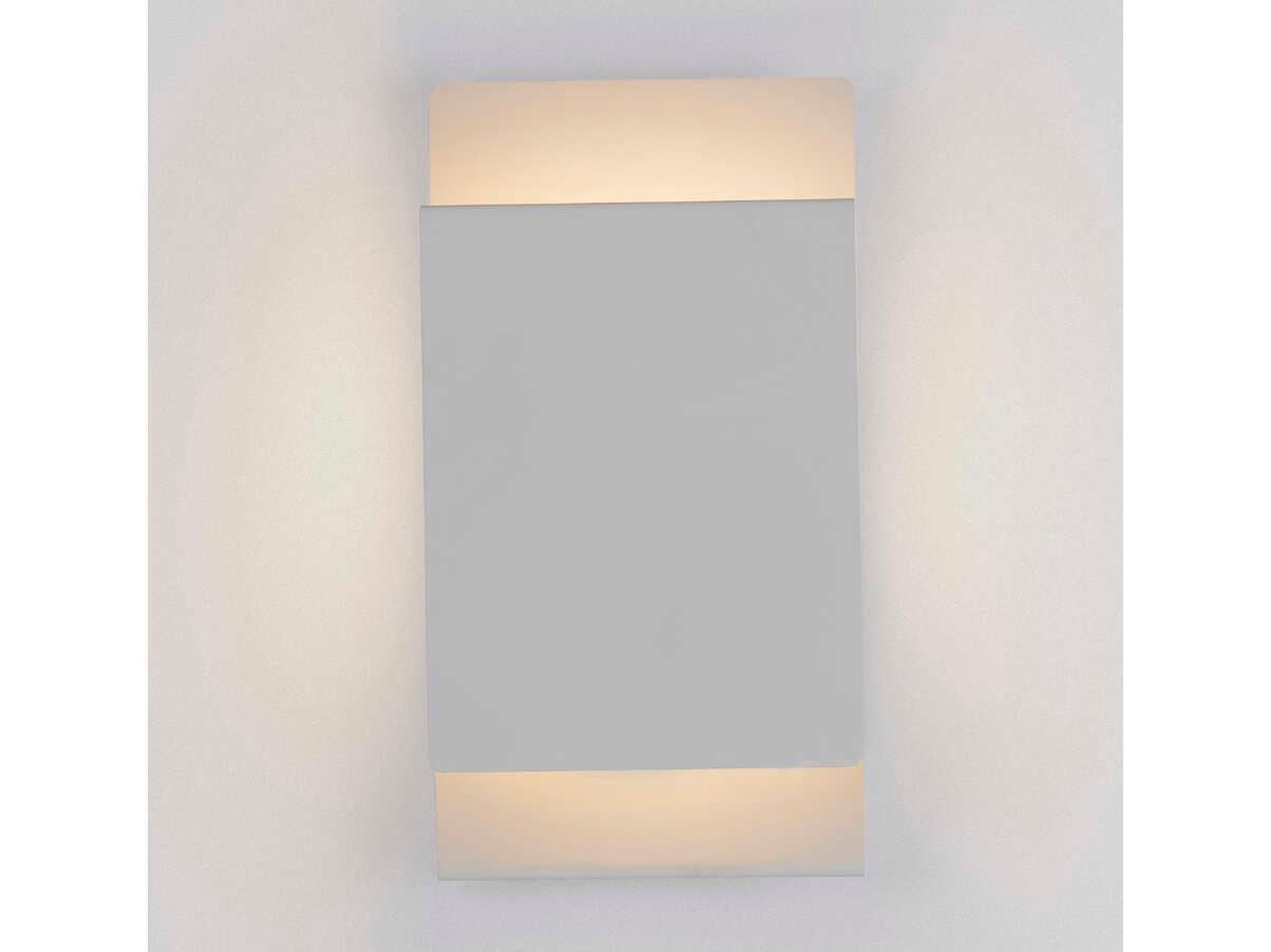Luxcambra Z 1-Light White Wall Sconce