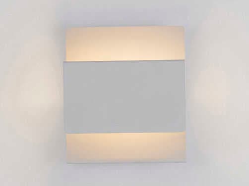 Luxcambra Z 1-Light White Wall Sconce