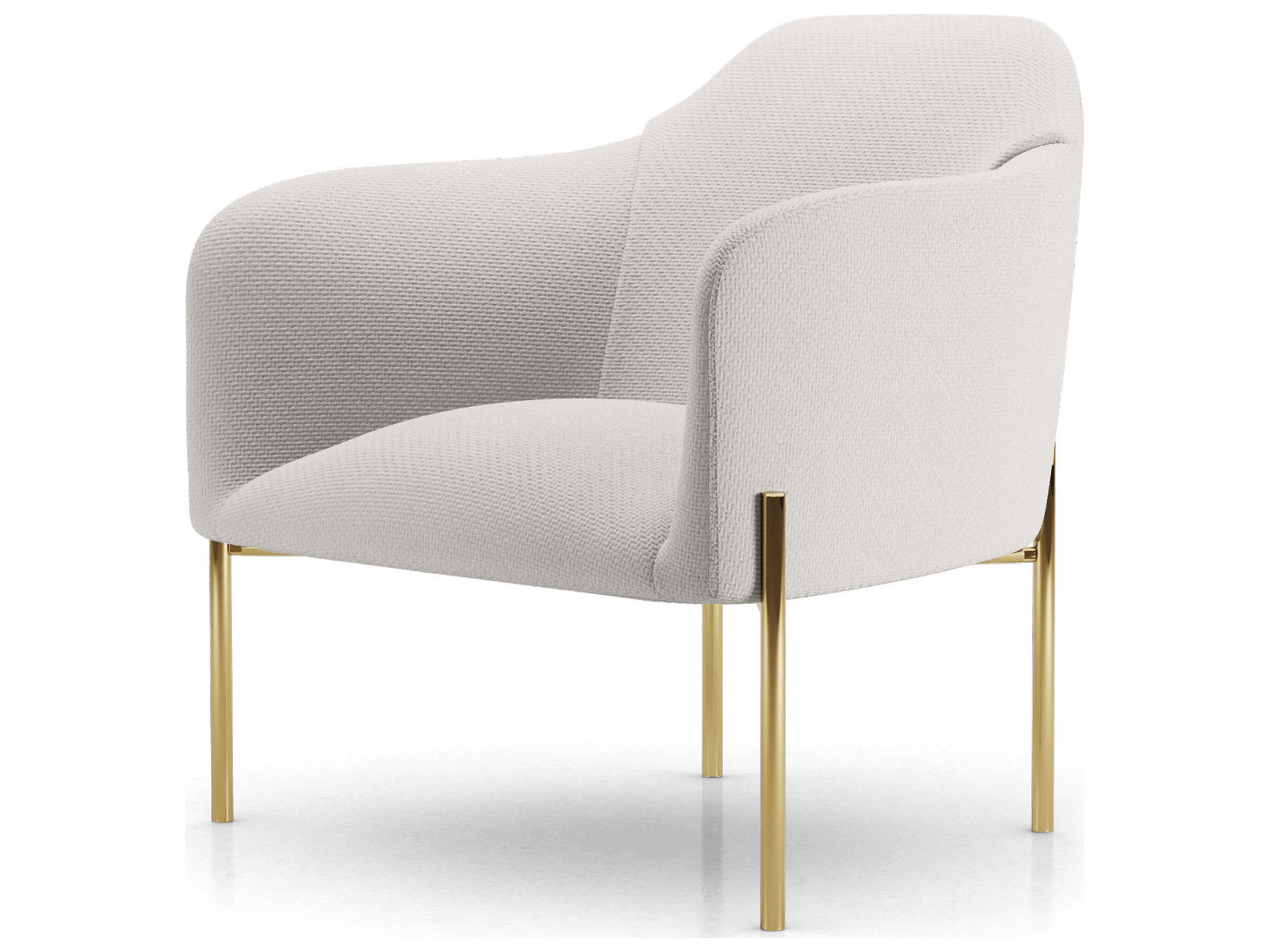 Luxcor Modluxe Savoy Lounge Chair Birch Fabric