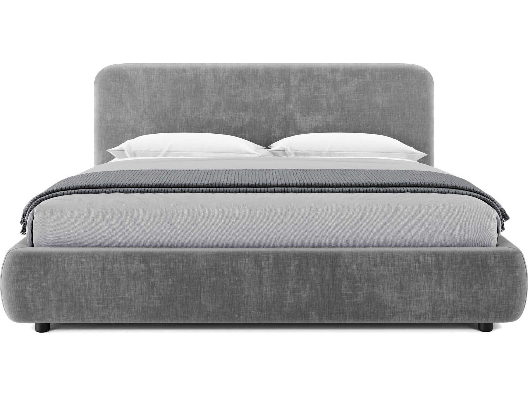 Luxcor Modluxe Havana King Bed in Contessa Dove Fabric