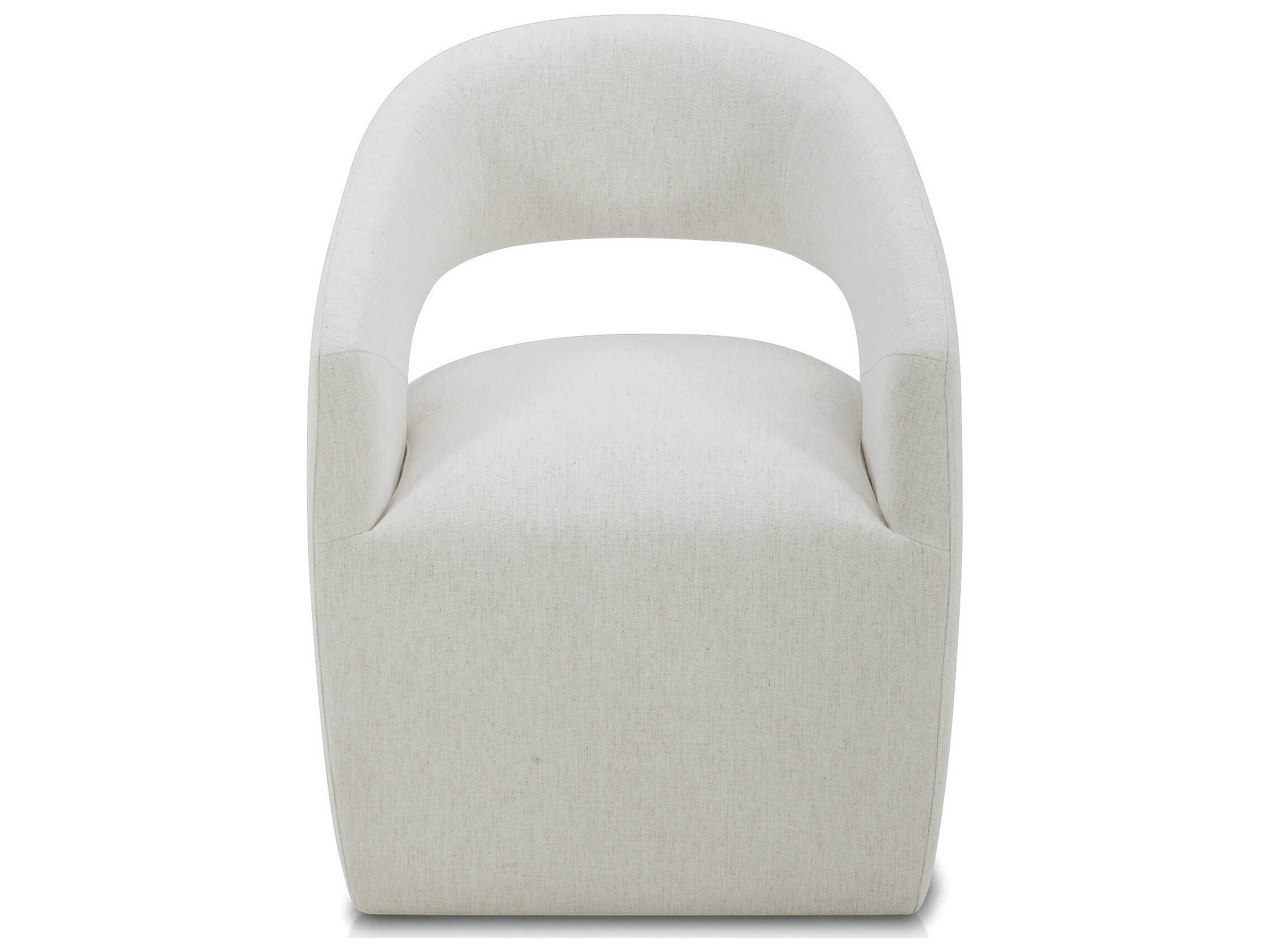 Luxcor Modluxe Avalon Dining Chair in Nomad Snow Fabric
