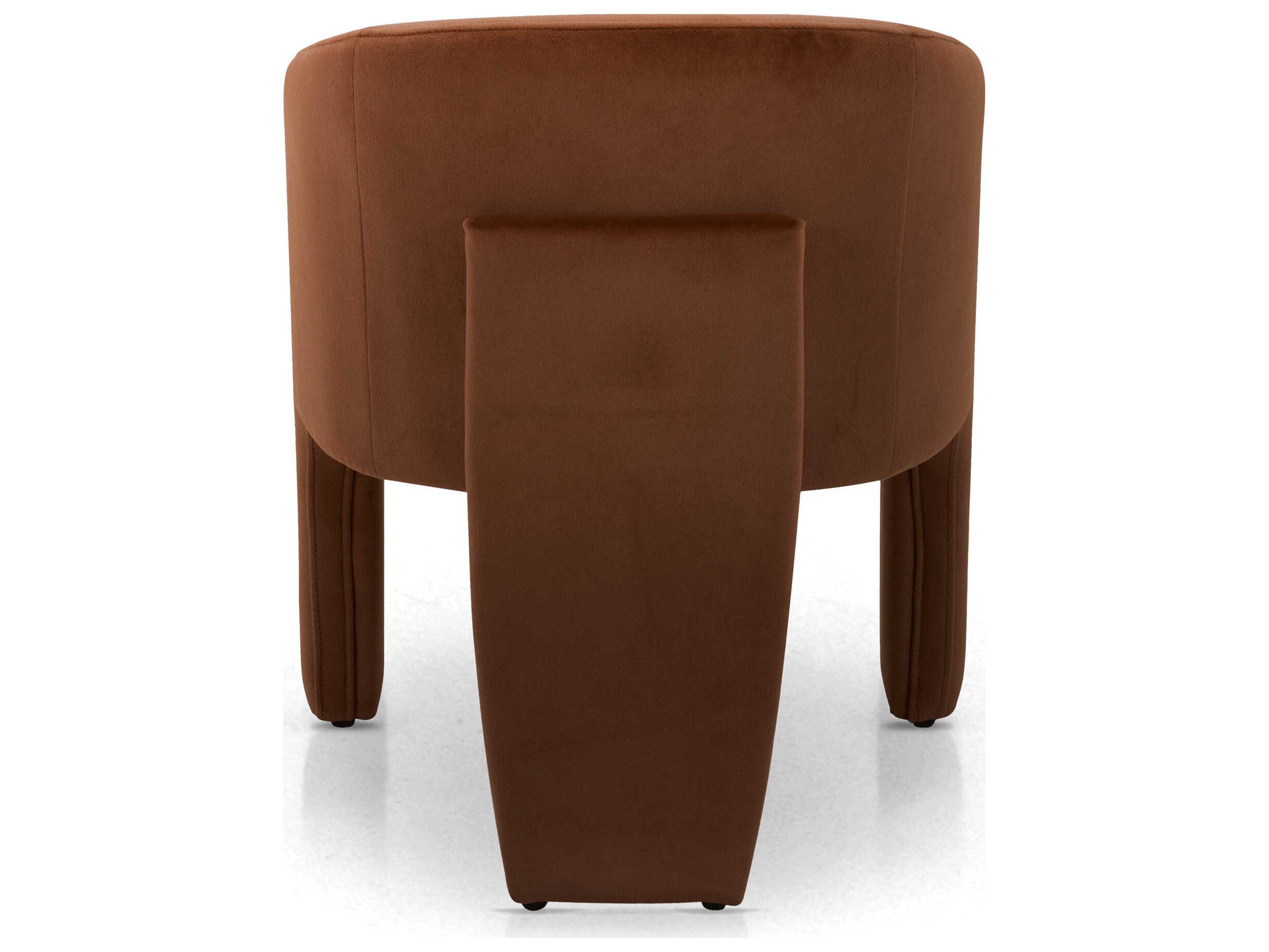 Luxcor Modluxe Ancona Dining Chair in Avalon Brick Fabric