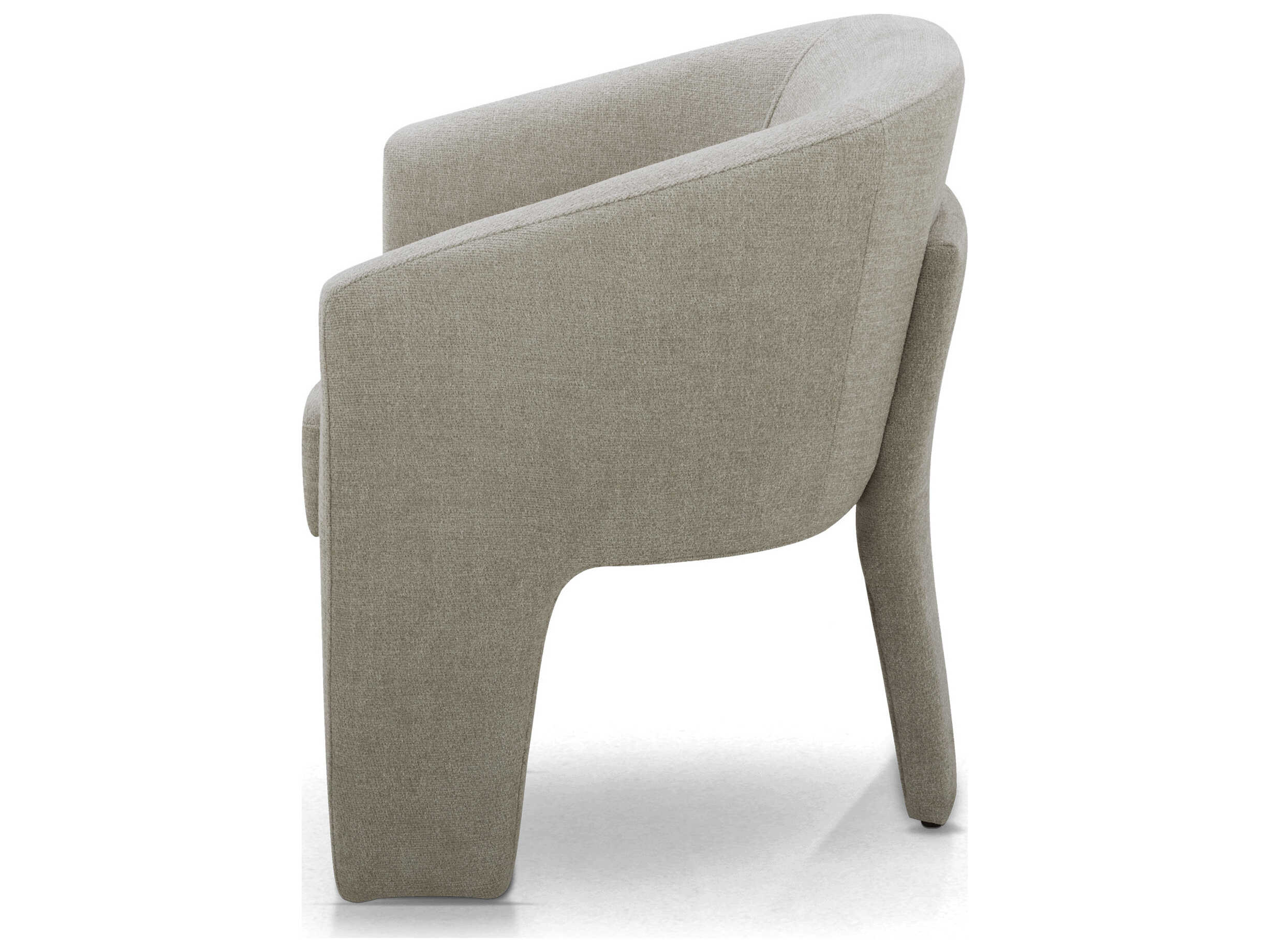 Luxcor Modluxe Ancona Dining Chair in Magnolia Fabric