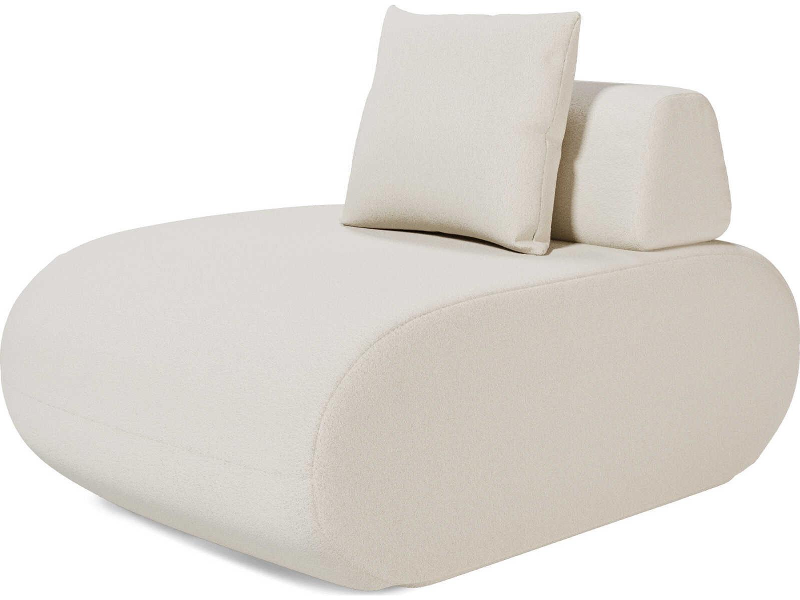 Luxcor Modluxe Ferrara End Unit Vanilla Boucle