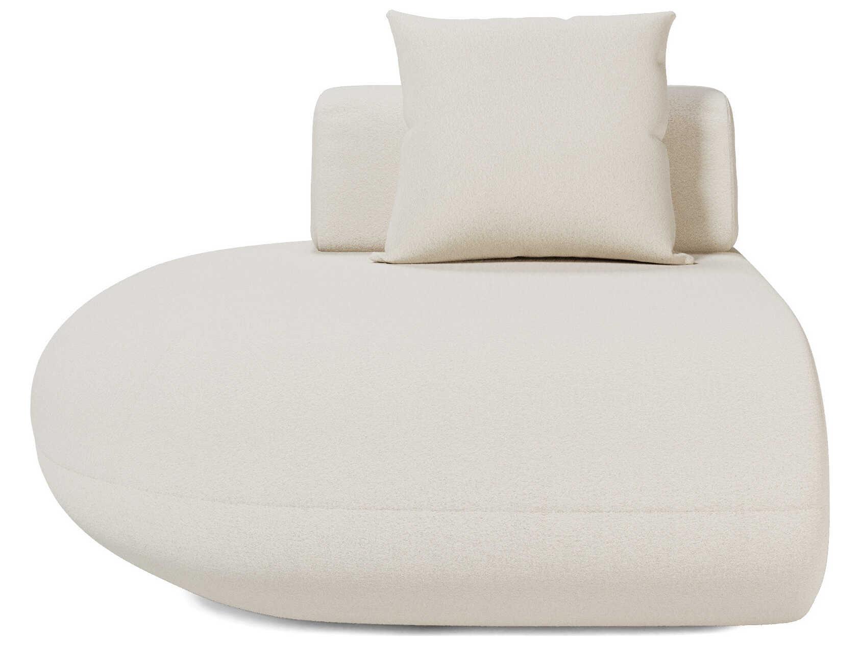 Luxcor Modluxe Ferrara End Unit Vanilla Boucle