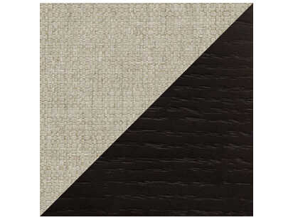 Luxcor Modluxe Akanji Bed Ecru Fabric and Wenge / King