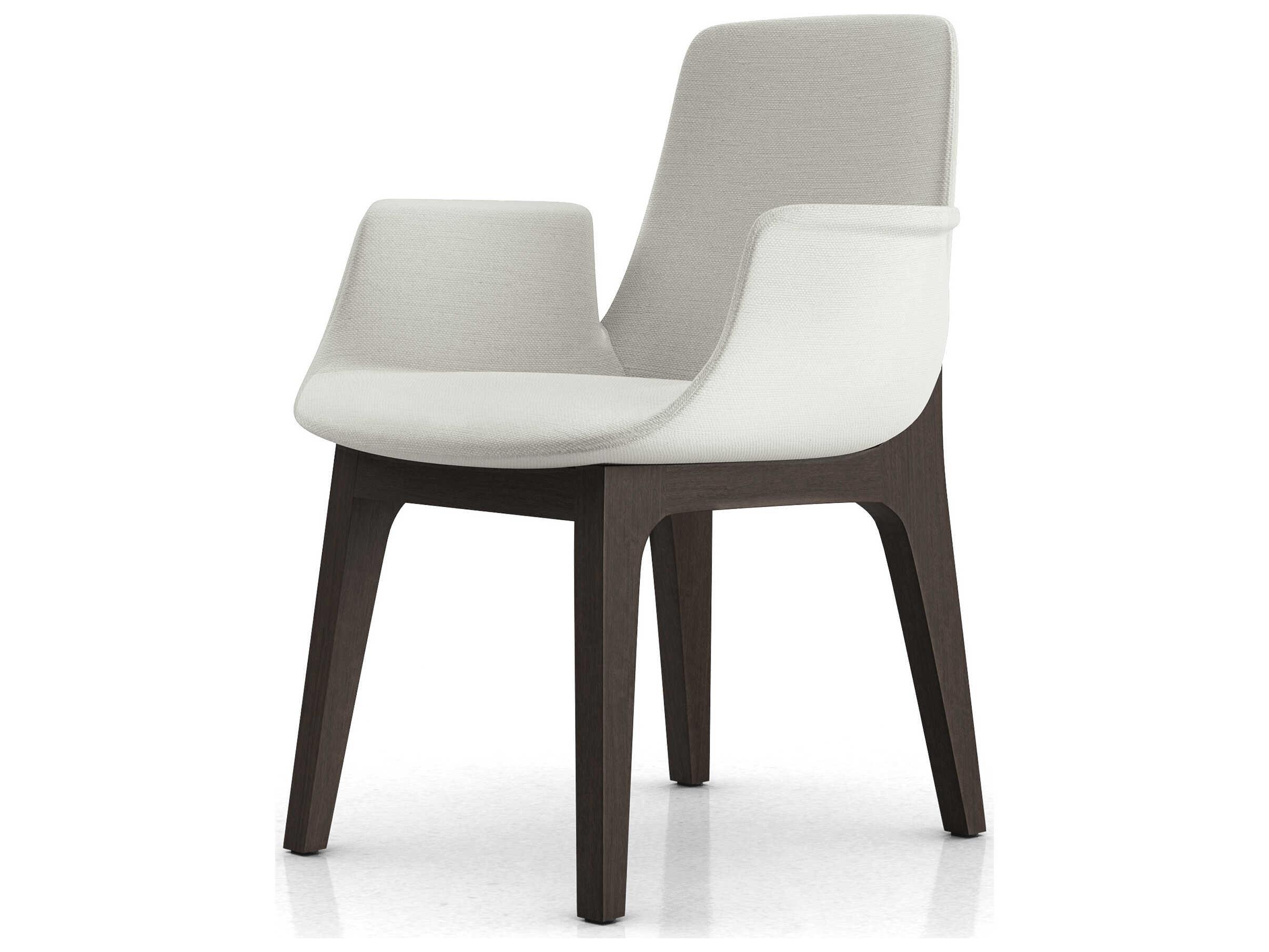 Luxcor Modluxe Oxnard Chair Silver Birch Fabric / Arm Chair