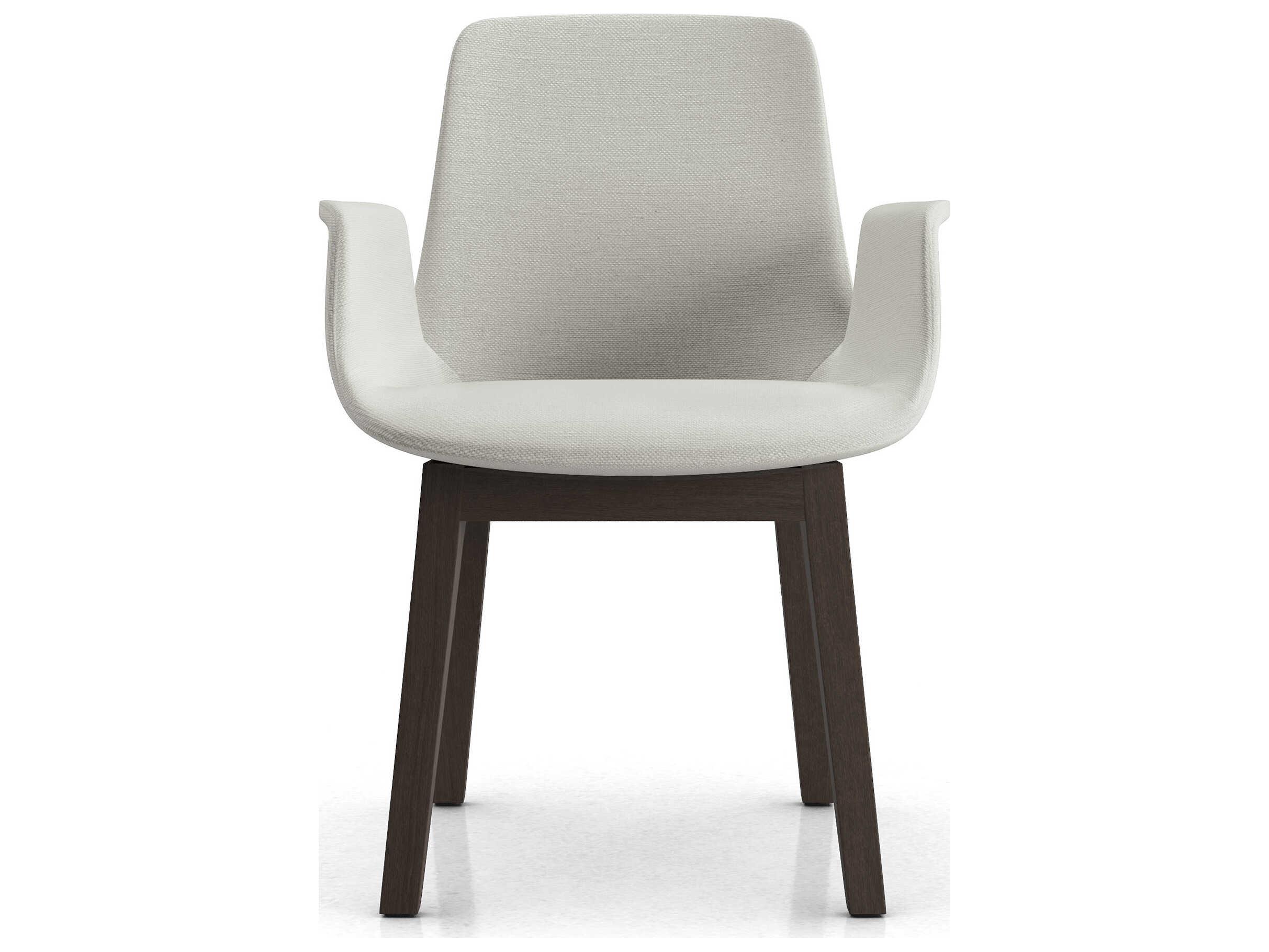 Luxcor Modluxe Oxnard Chair Silver Birch Fabric / Arm Chair