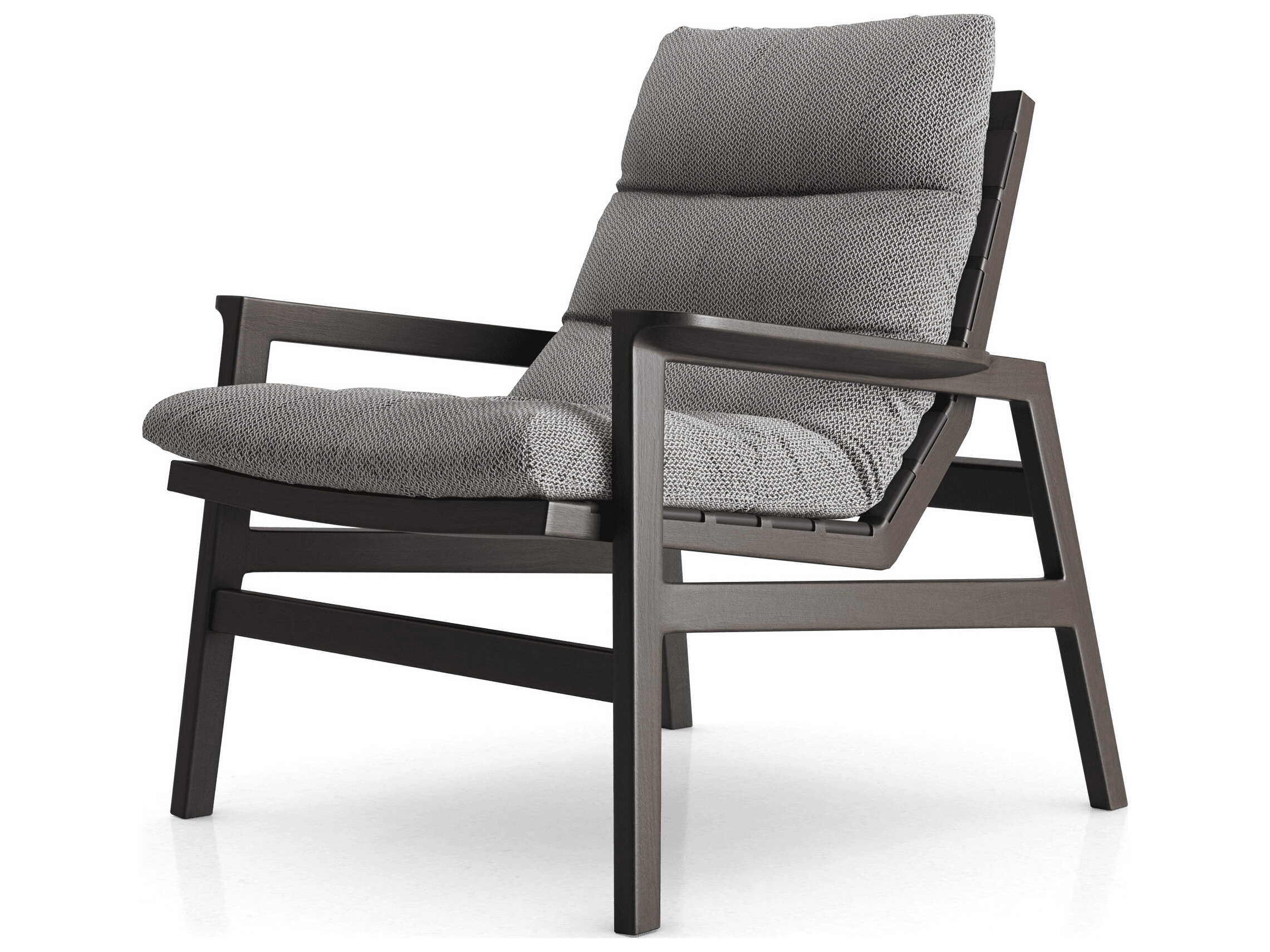 Luxcor Modluxe Pescara Lounge Chair Mixed Marble Fabric