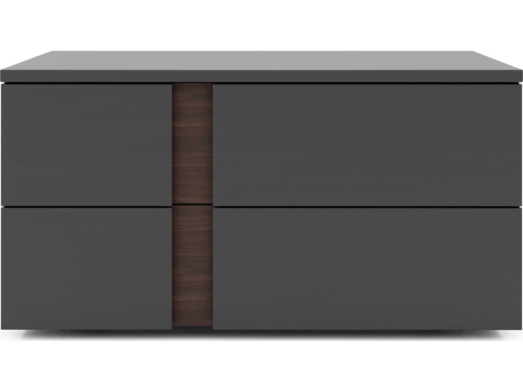 Luxcor Modluxe Sierra Nightstand Dark Gull Gray / Right-Facing