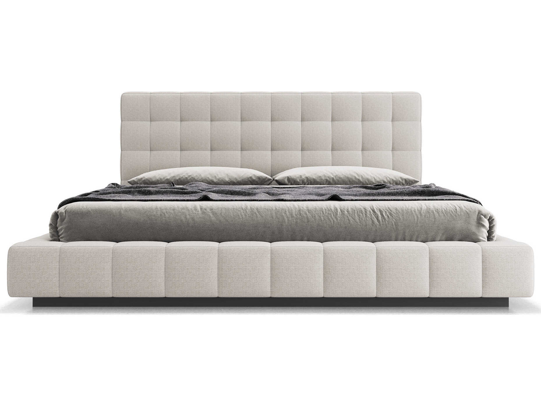 Luxcor Modluxe Grafton Bed Luna Fabric / Queen